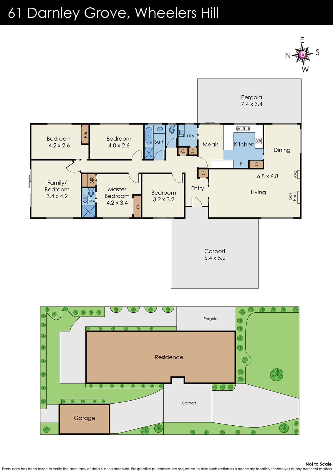 61 Darnley Grove, Wheelers Hill VIC 3150 - Floorplan