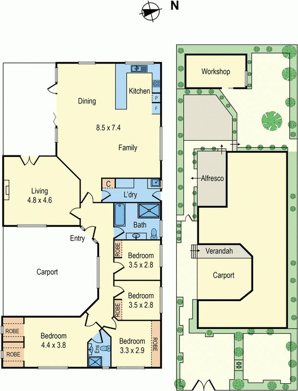 61 Davey Street, PARKDALE VIC 3195 - Floorplan