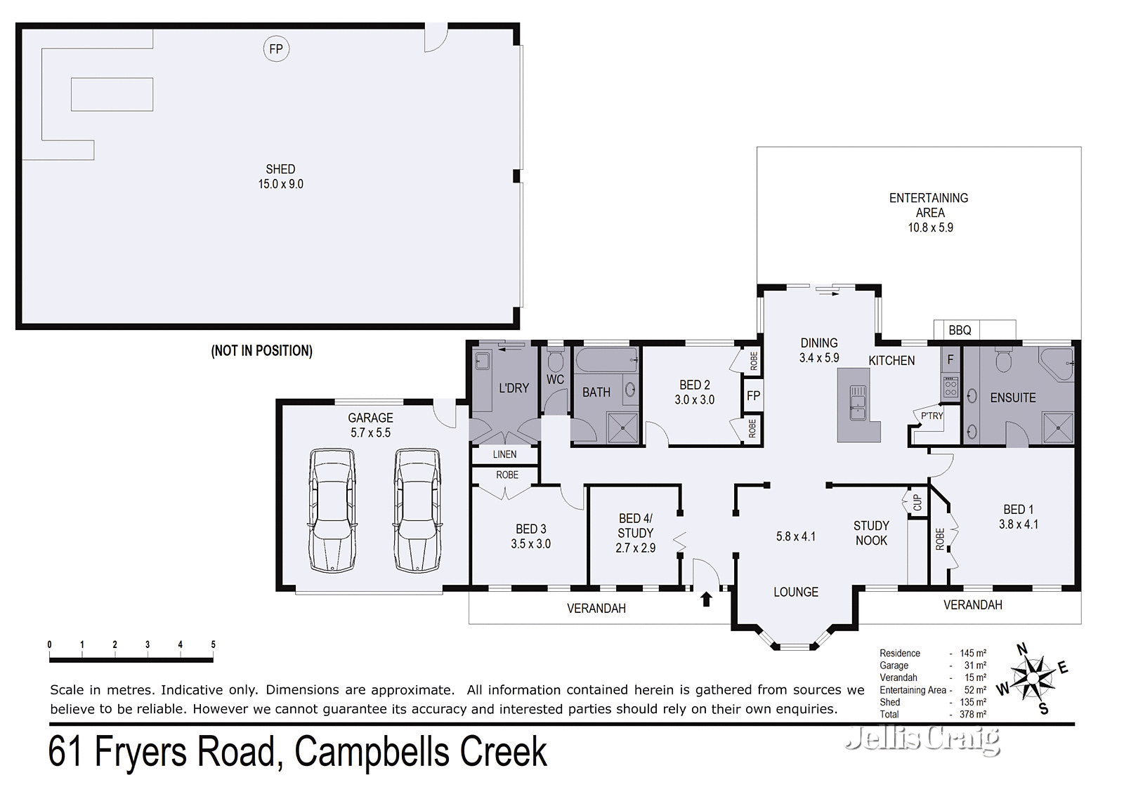 61 Fryers Road, Campbells Creek
- Floorplan 1