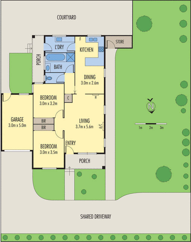 6/1 Peter Street, Grovedale VIC 3216 - Floorplan