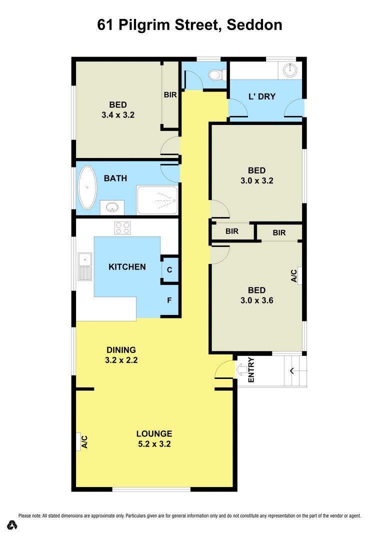 61 Pilgrim Street, SEDDON VIC 3011 - Floorplan