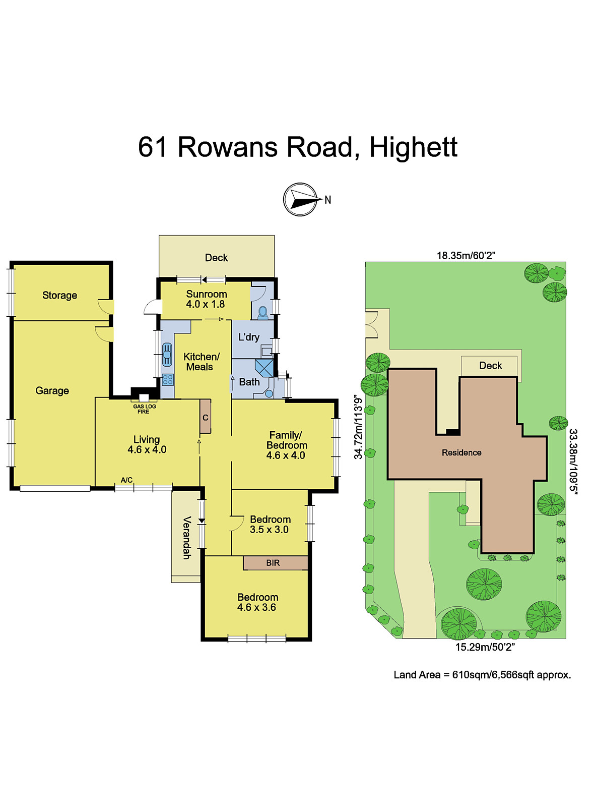 61 Rowans Road, Highett VIC 3190 - Floorplan