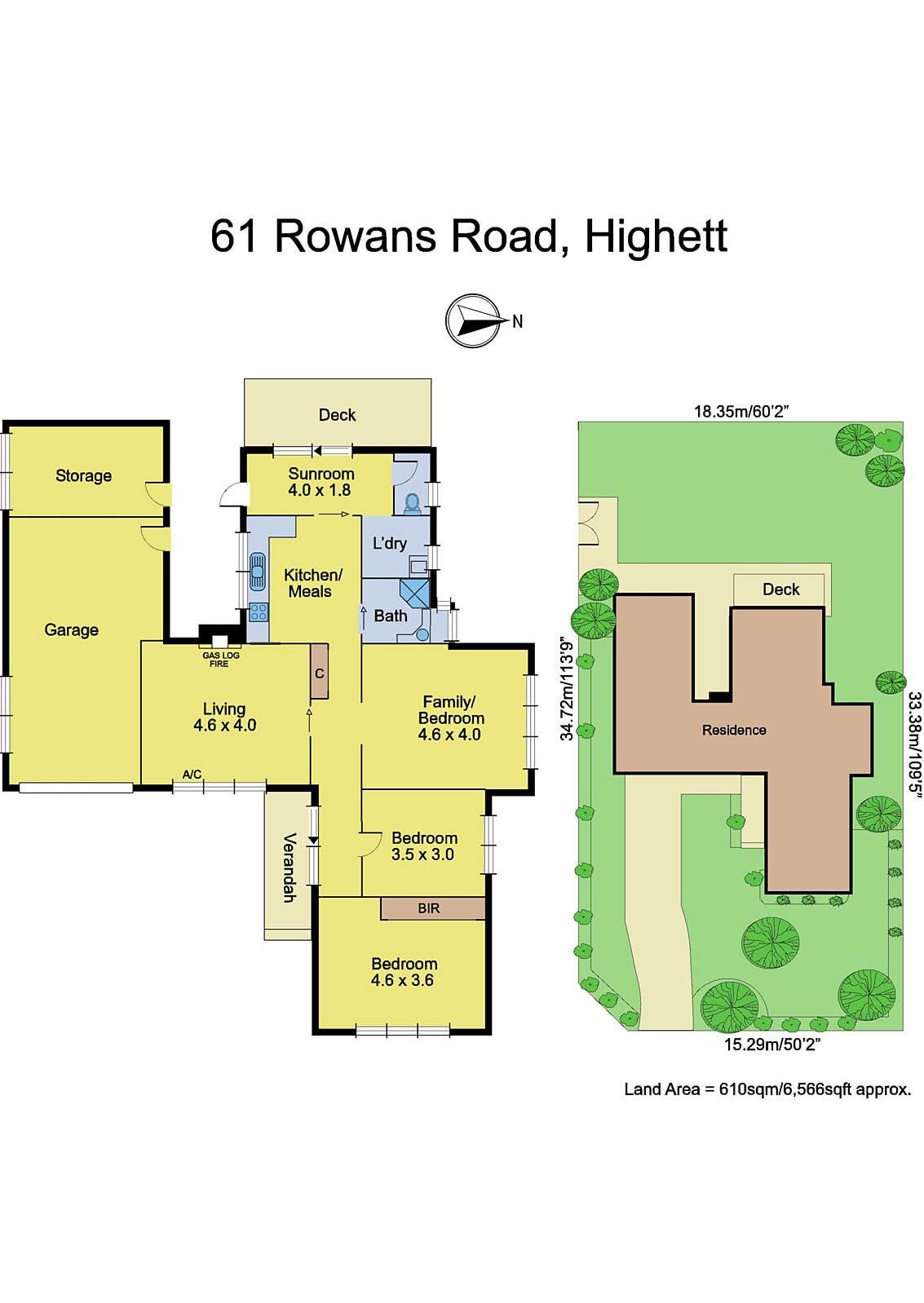 61 Rowans Road, HIGHETT VIC 3190 - Floorplan