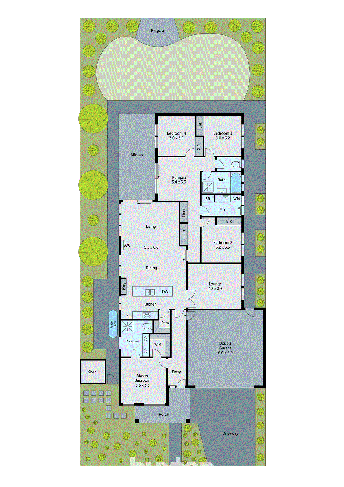 61 Trumper Crescent, Leopold VIC 3224 - Floorplan