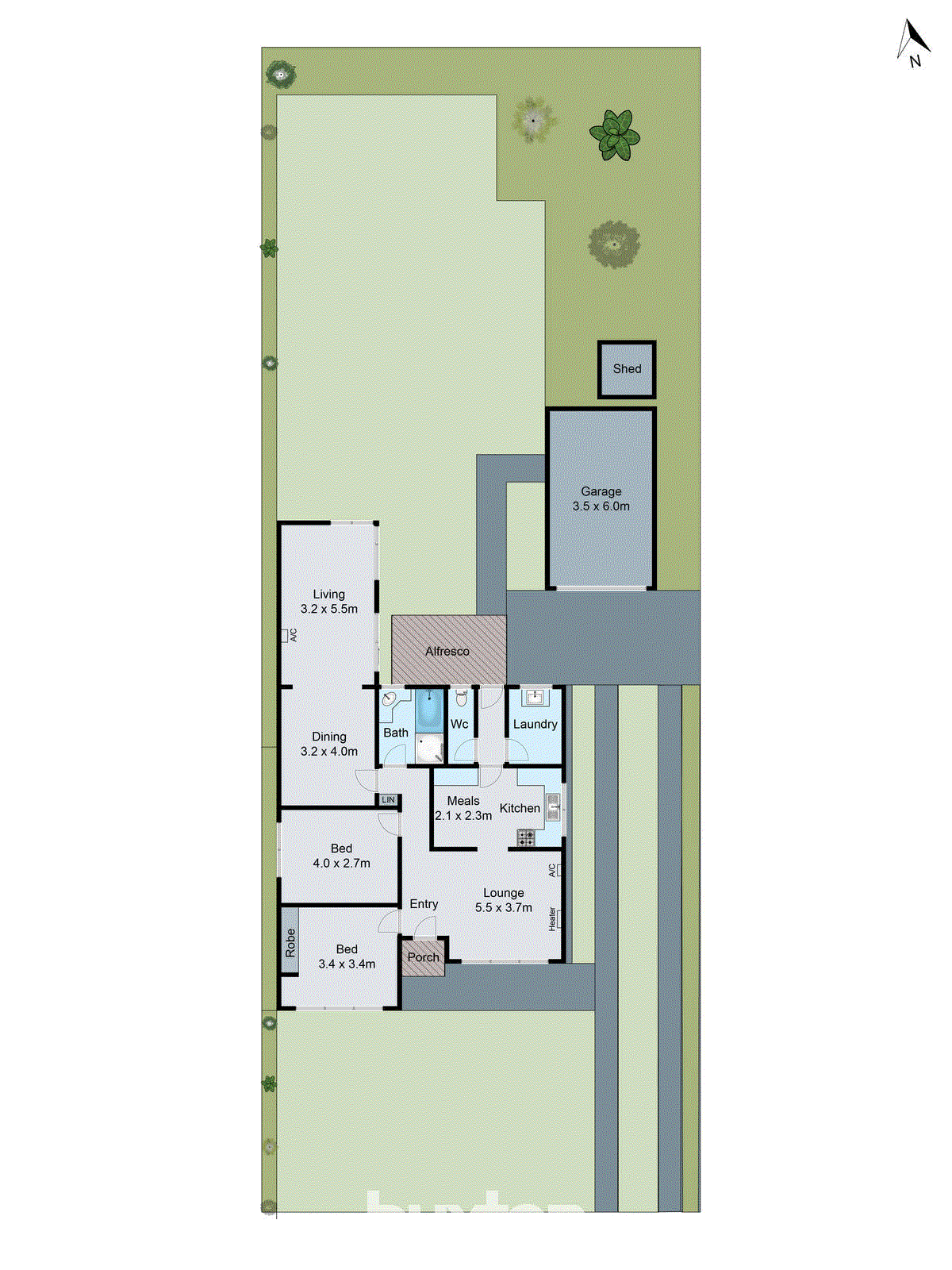 61 Wilton Avenue, Newcomb VIC 3219 - Floorplan