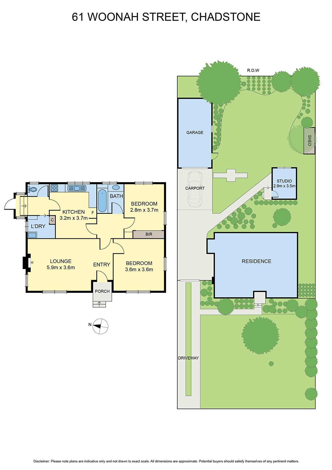 61 Woonah Street, Chadstone VIC 3148 - Floorplan