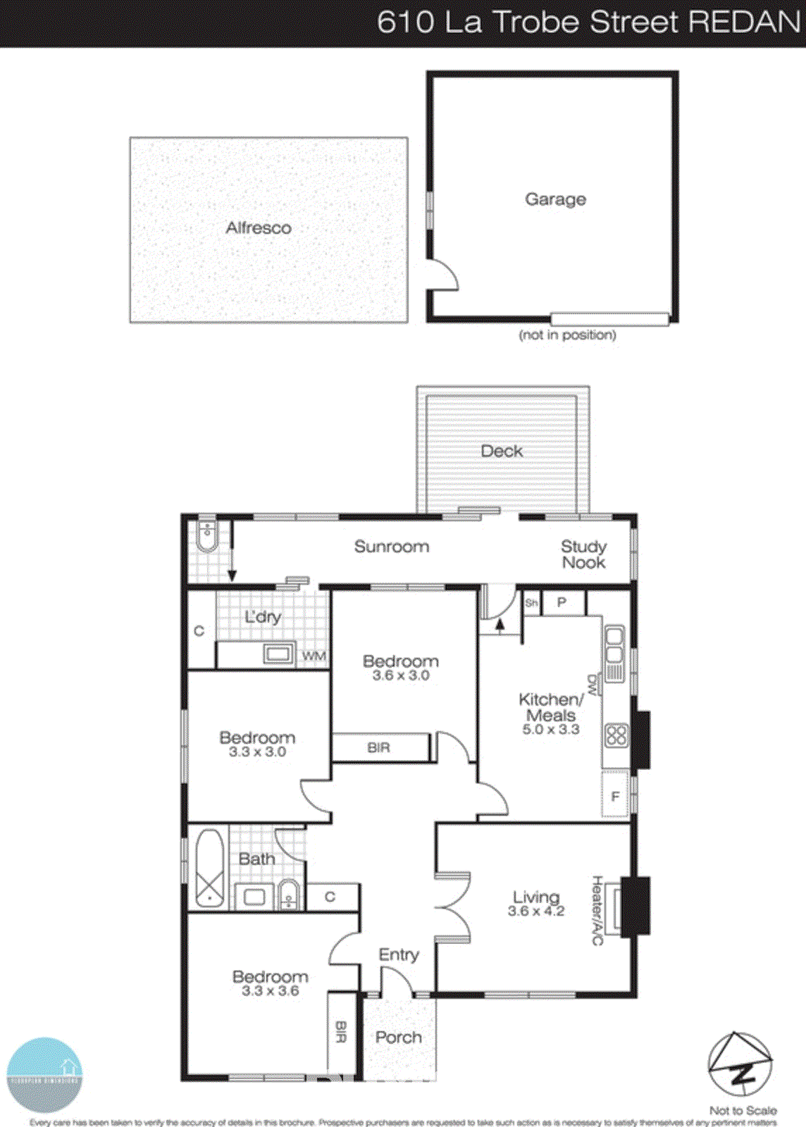 610 Latrobe Street, Redan VIC 3350 - Floorplan