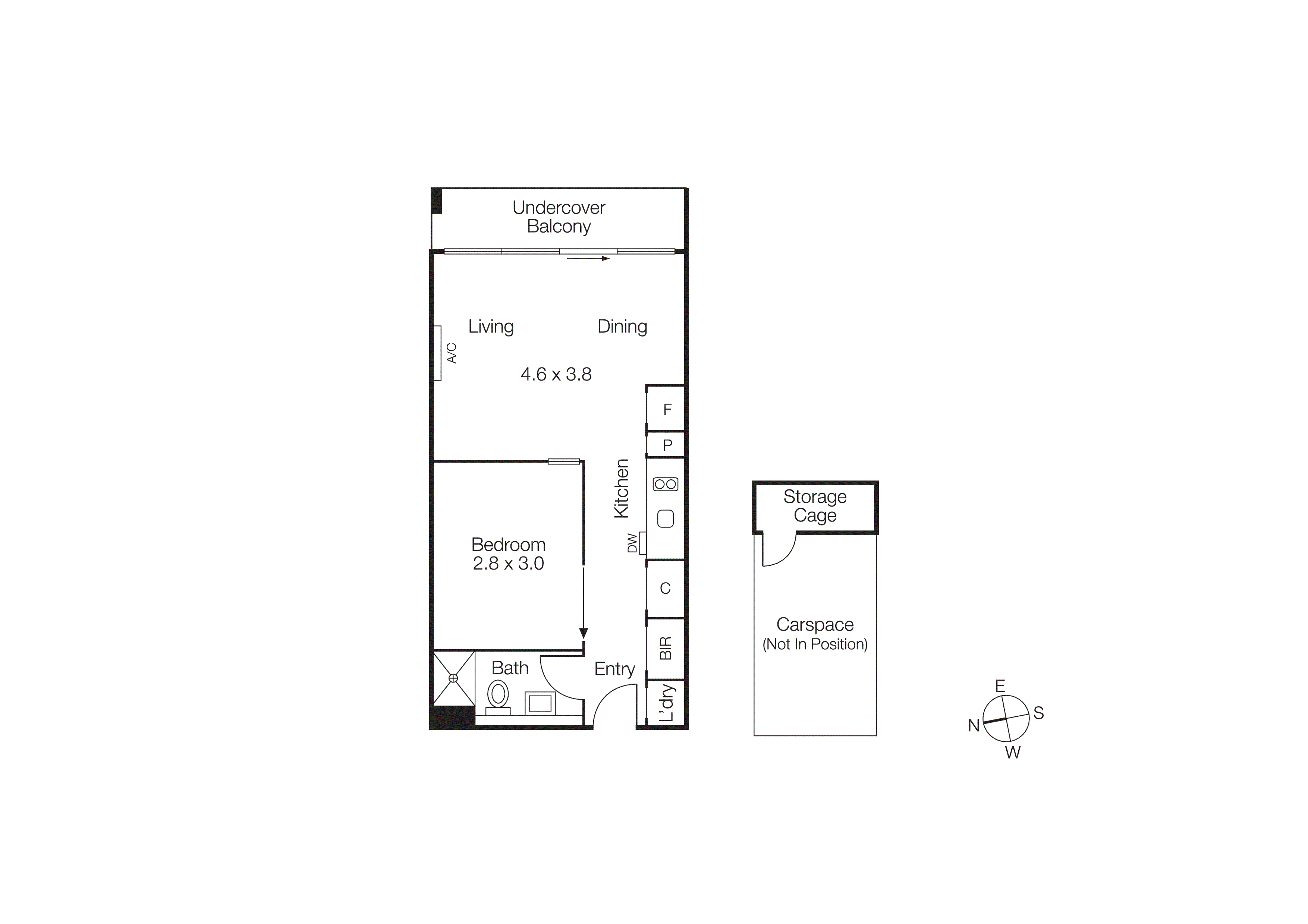 610/181-185 St Kilda Road, St Kilda VIC 3182 - Floorplan