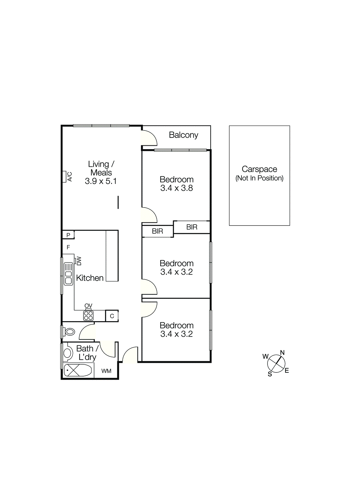 6/107 Grosvenor Street, Balaclava VIC 3183 - Floorplan