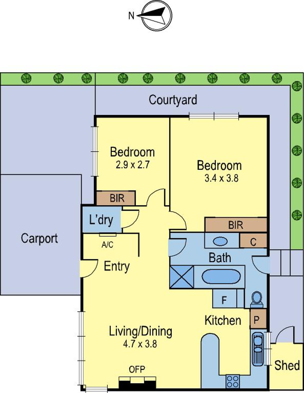 6/109 Weatherall Road, Cheltenham VIC 3192 - Floorplan