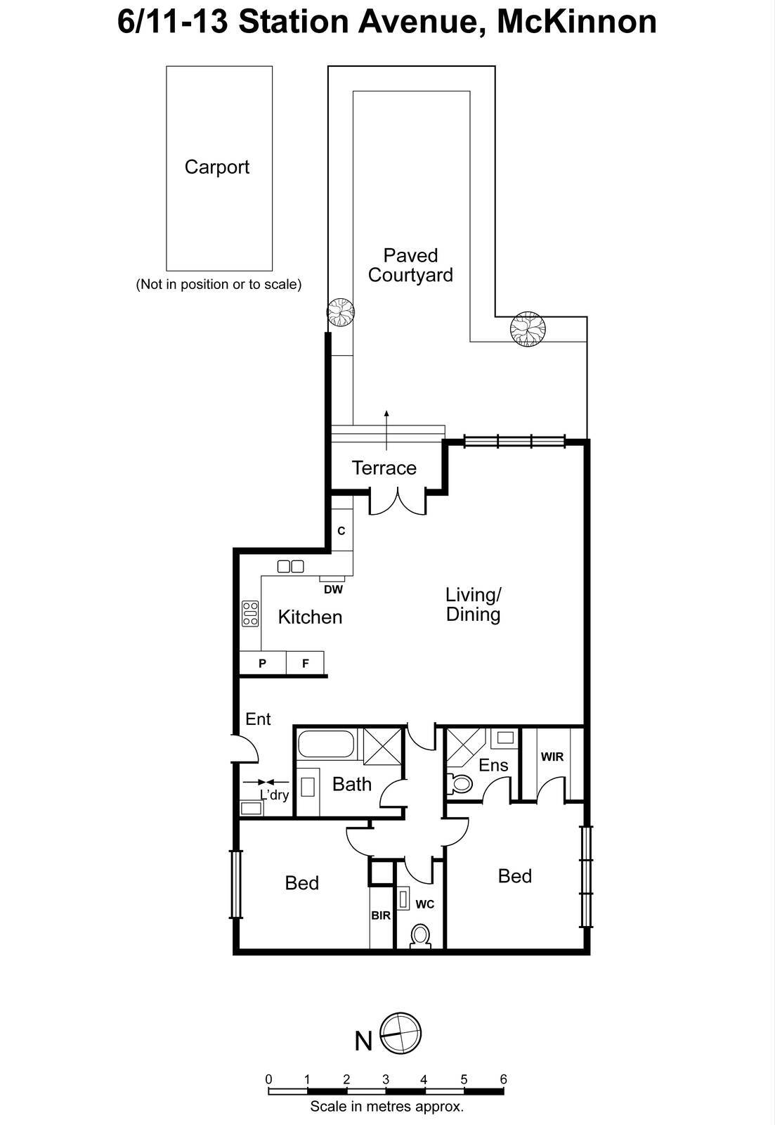 6/11-13 Station Avenue, Mckinnon VIC 3204 - Floorplan