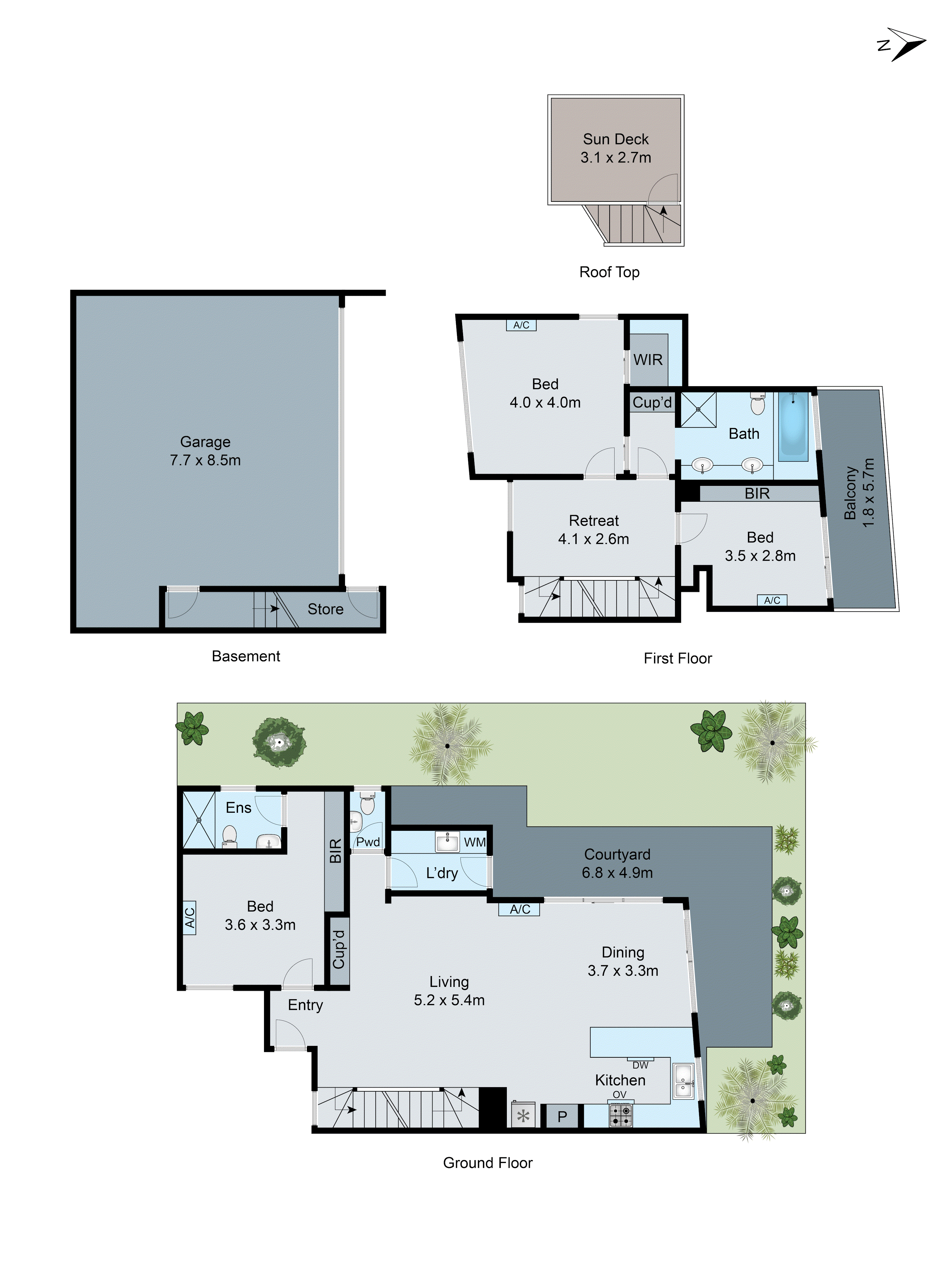 6/11 Bay Street, Parkdale VIC 3195 - Floorplan