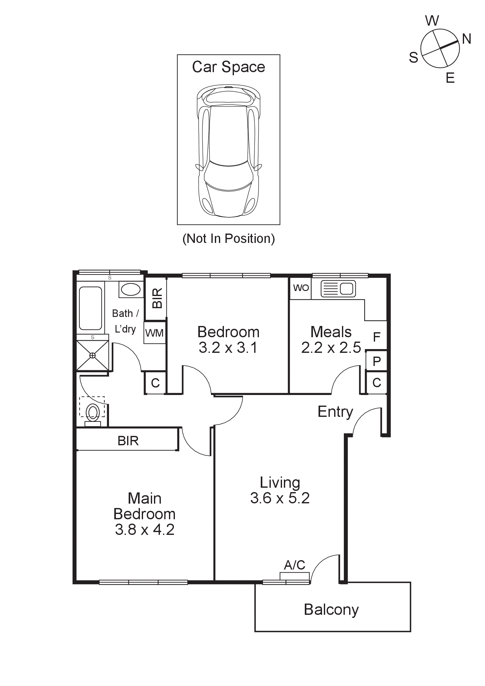 6/11 Crotonhurst Avenue, Caulfield North VIC 3161 - Floorplan