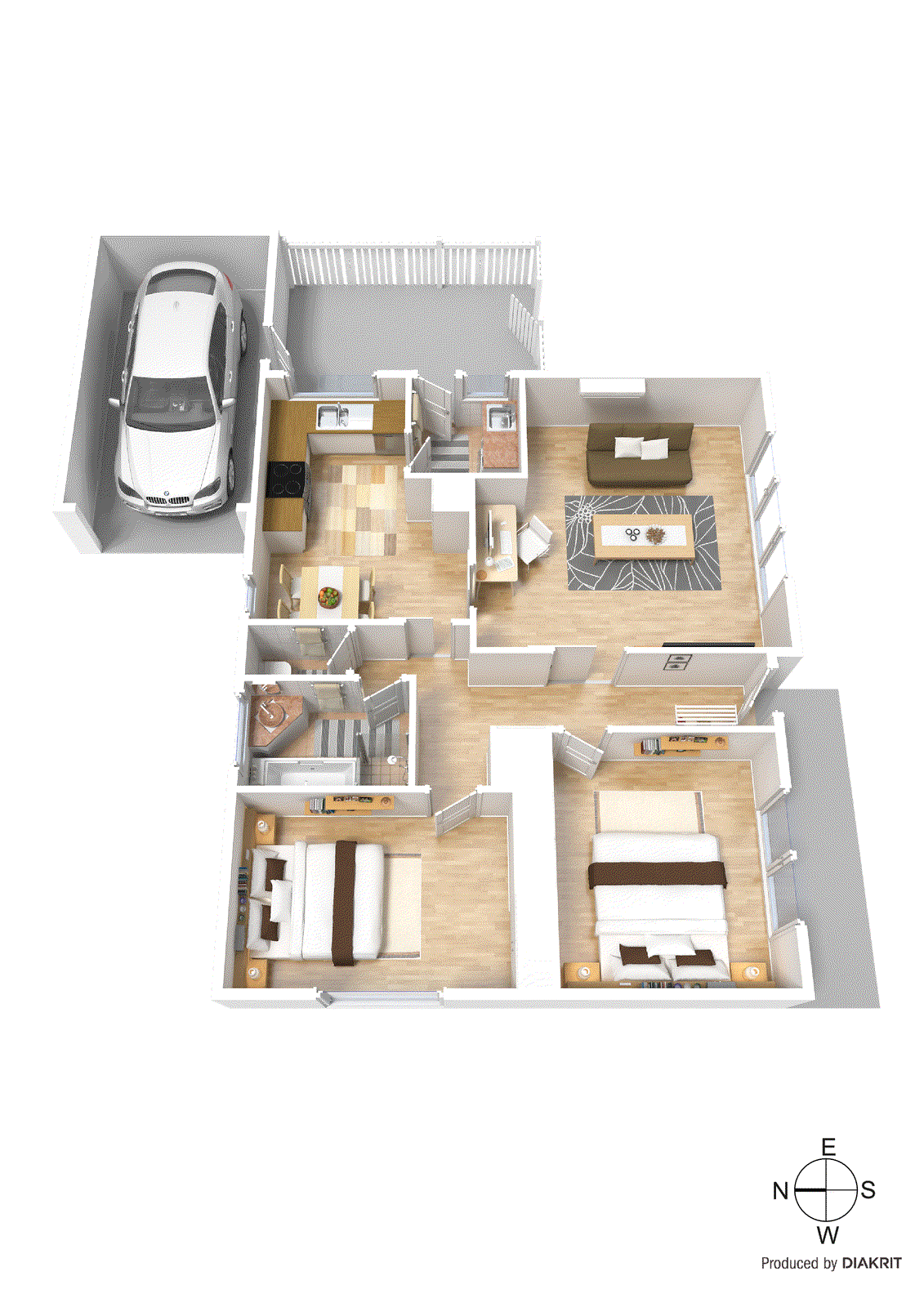 6/11 Highett Road, Hampton VIC 3188 - Floorplan