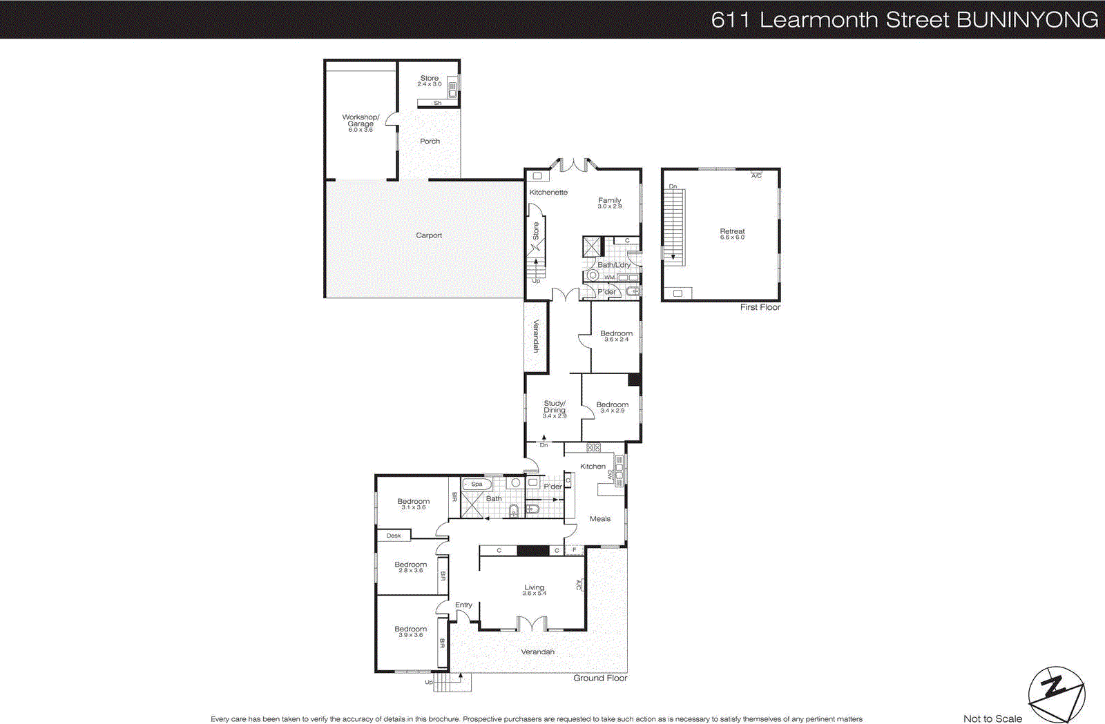 611 Learmonth Street, Buninyong VIC 3357 - Floorplan