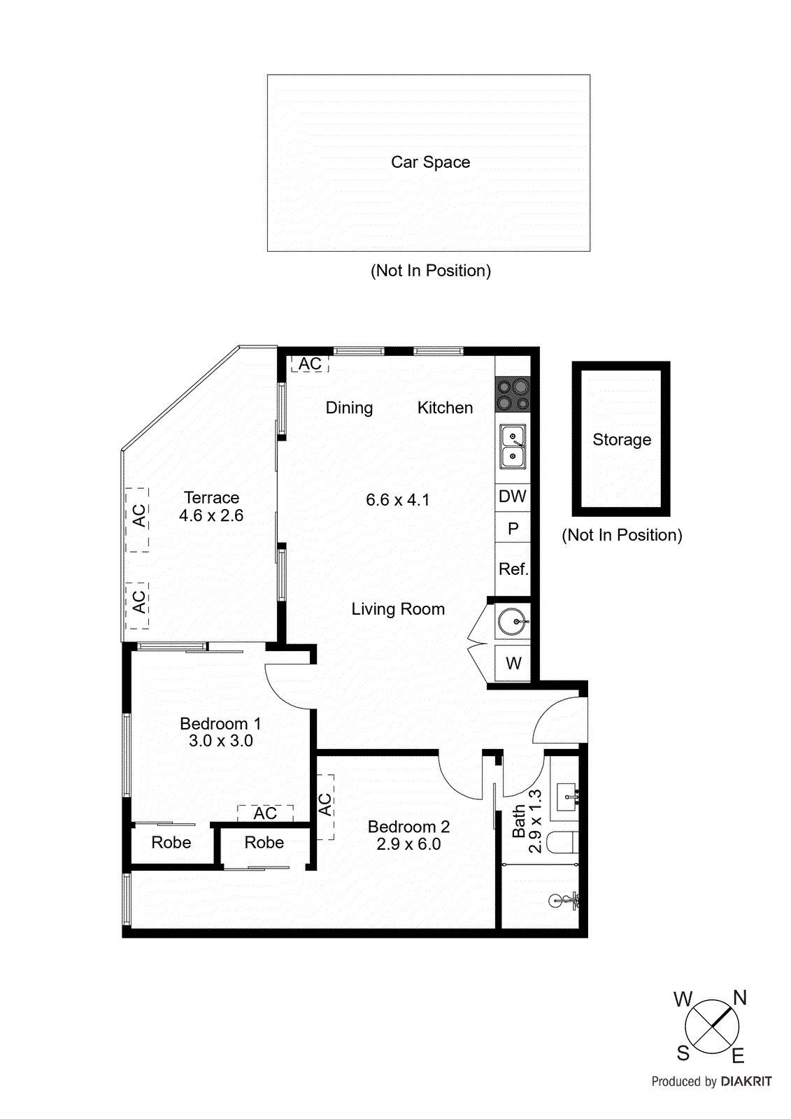 6/11 Railway Crescent, Hampton VIC 3188 - Floorplan