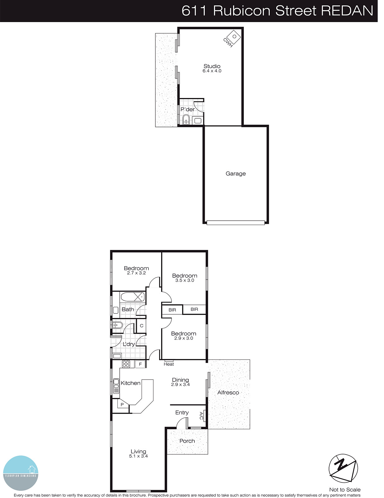 611 Rubicon Street, Redan VIC 3350 - Floorplan