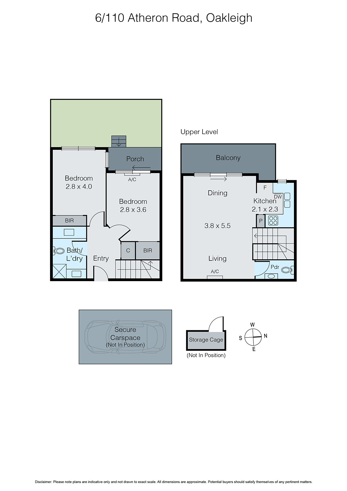 6/110 Atherton Road, Oakleigh VIC 3166 - Floorplan
