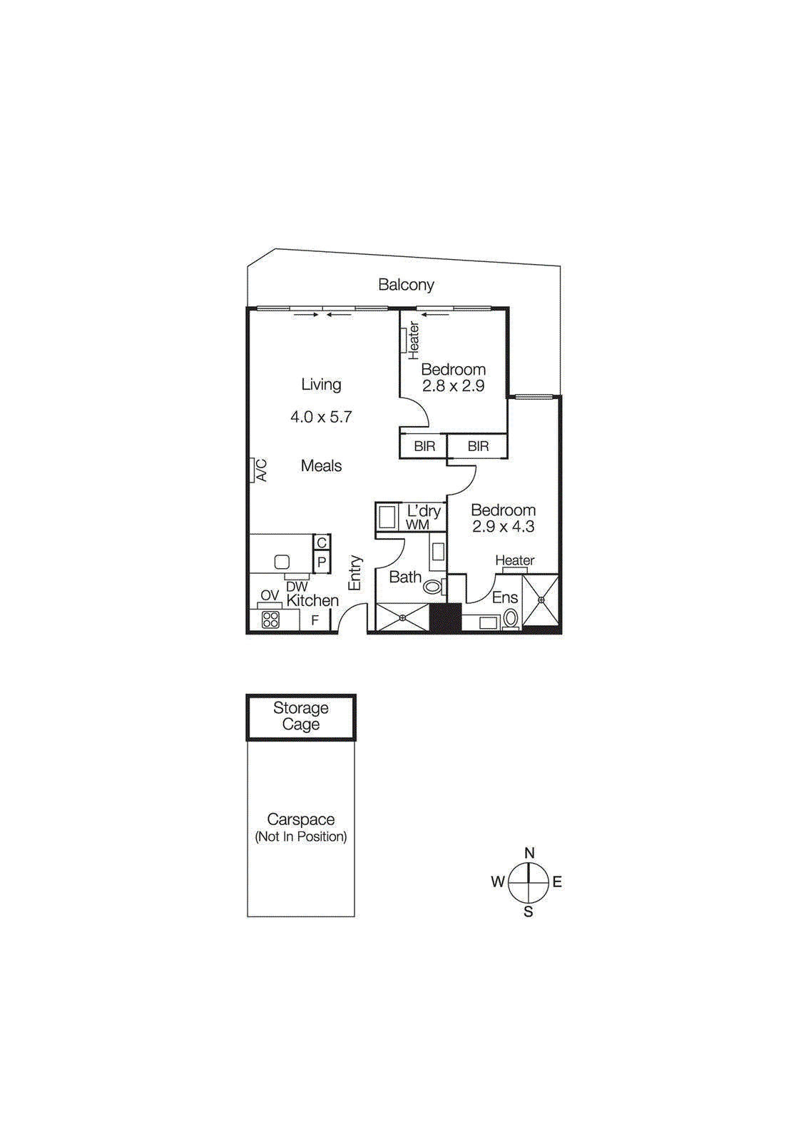 611/1228 Nepean Highway, Cheltenham VIC 3192 - Floorplan