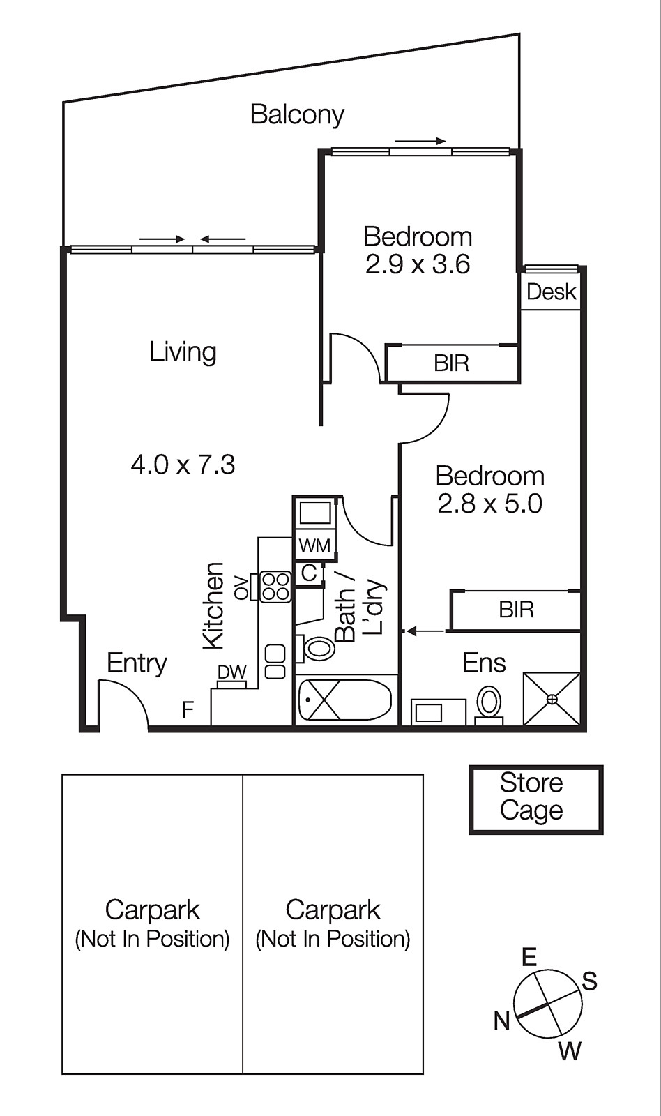 611/222 Bay Road, Sandringham VIC 3191 - Floorplan
