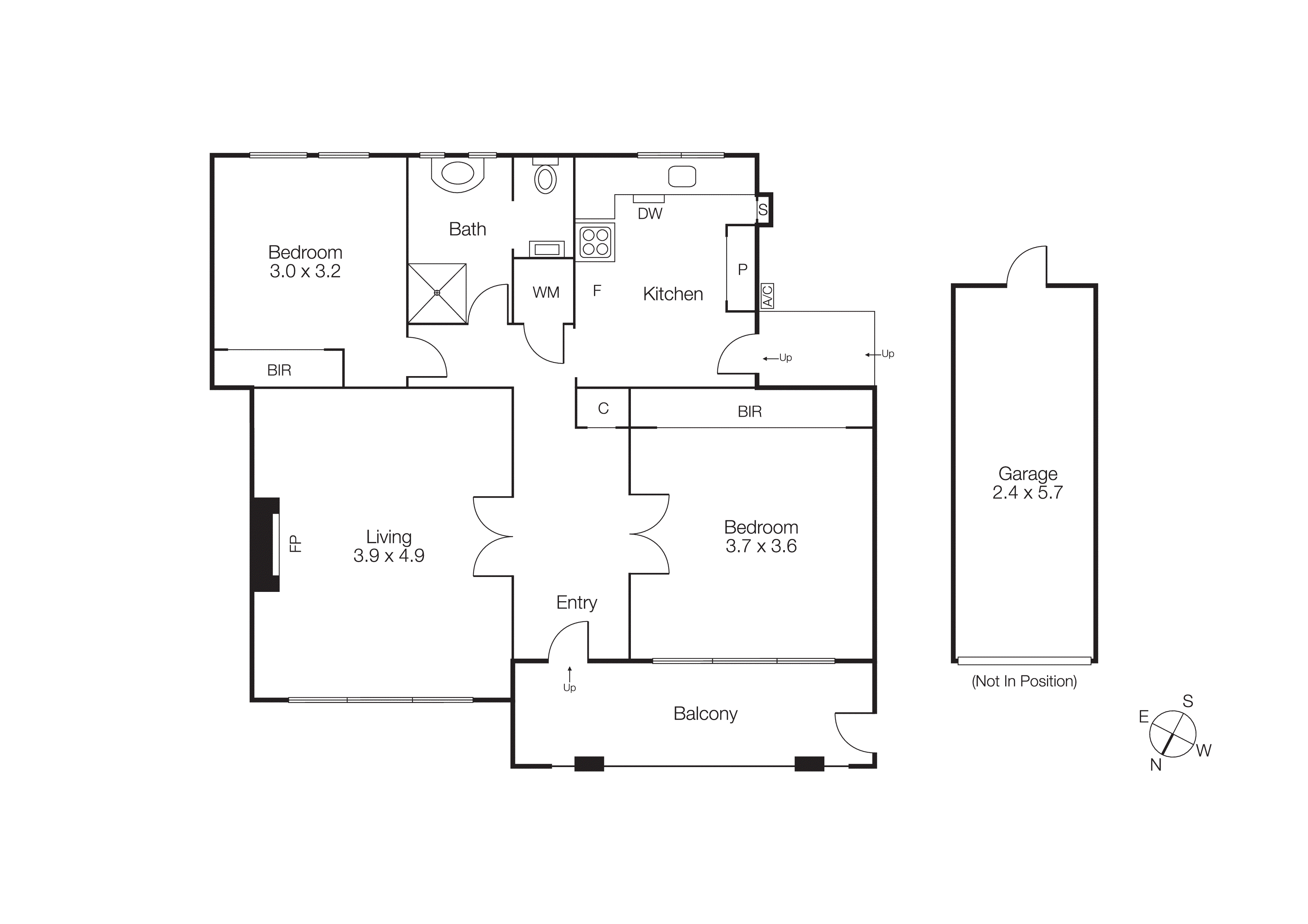 6/115 Brighton Road, Elwood VIC 3184 - Floorplan