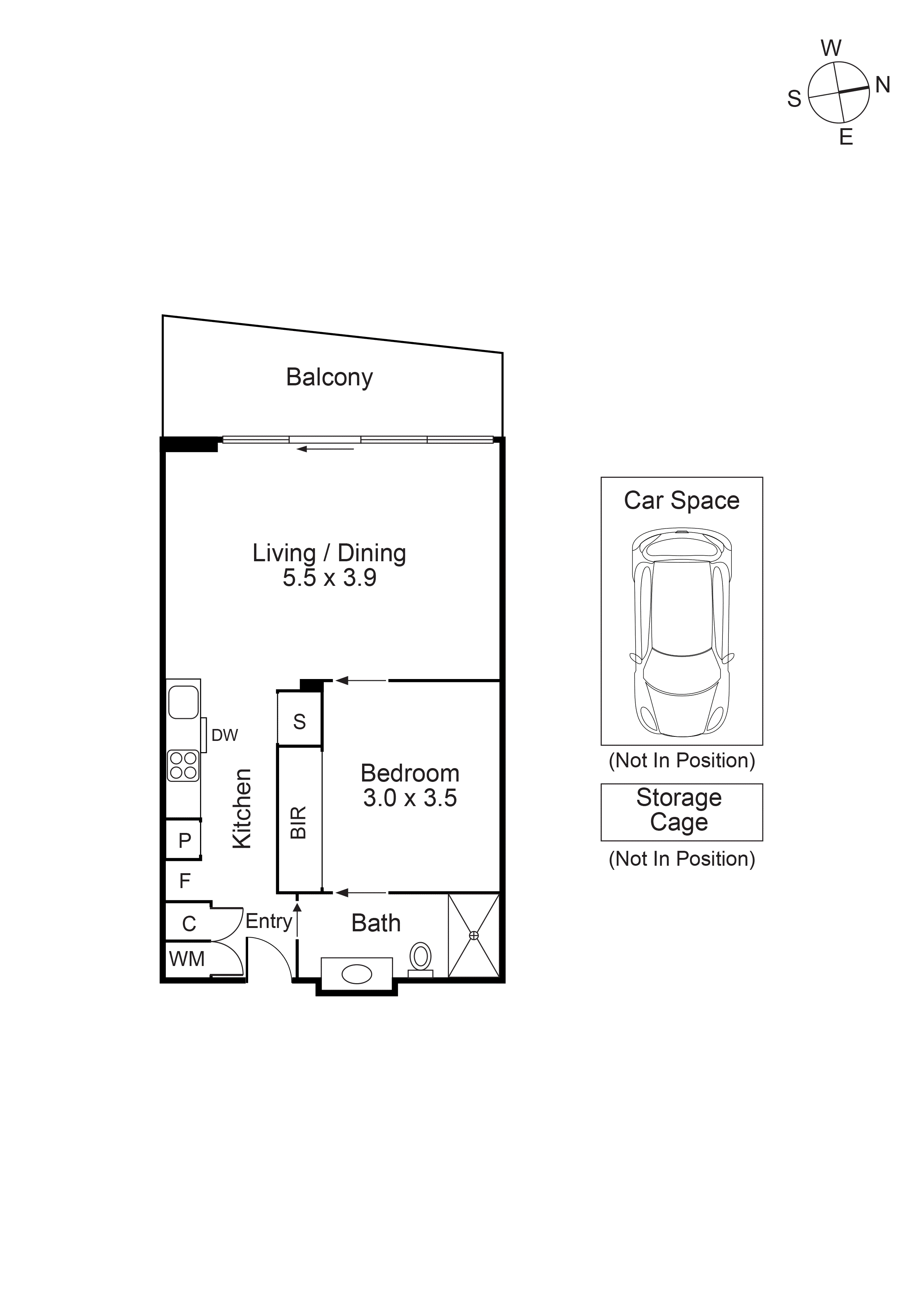 611/68 Wests Road, Maribyrnong VIC 3032 - Floorplan