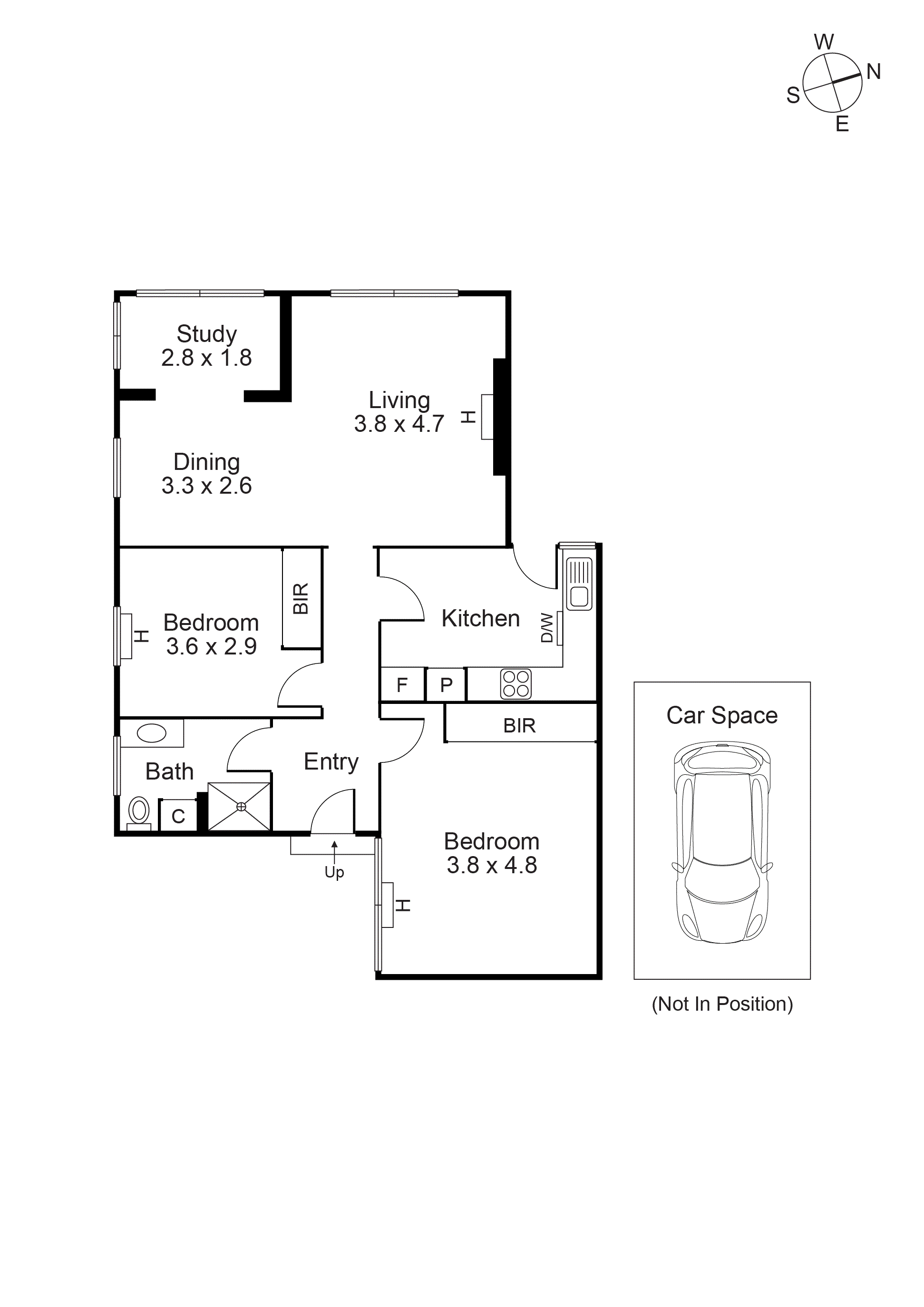 6/12 Berkeley Street, Hawthorn VIC 3122 - Floorplan