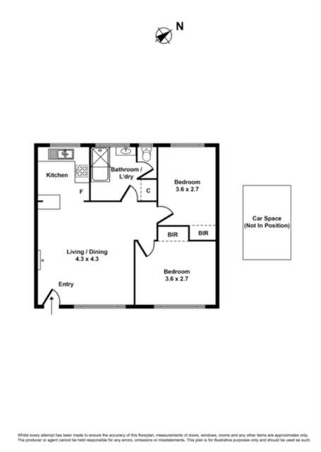 6/12 Carmichael Street, WEST FOOTSCRAY VIC 3012 - Floorplan