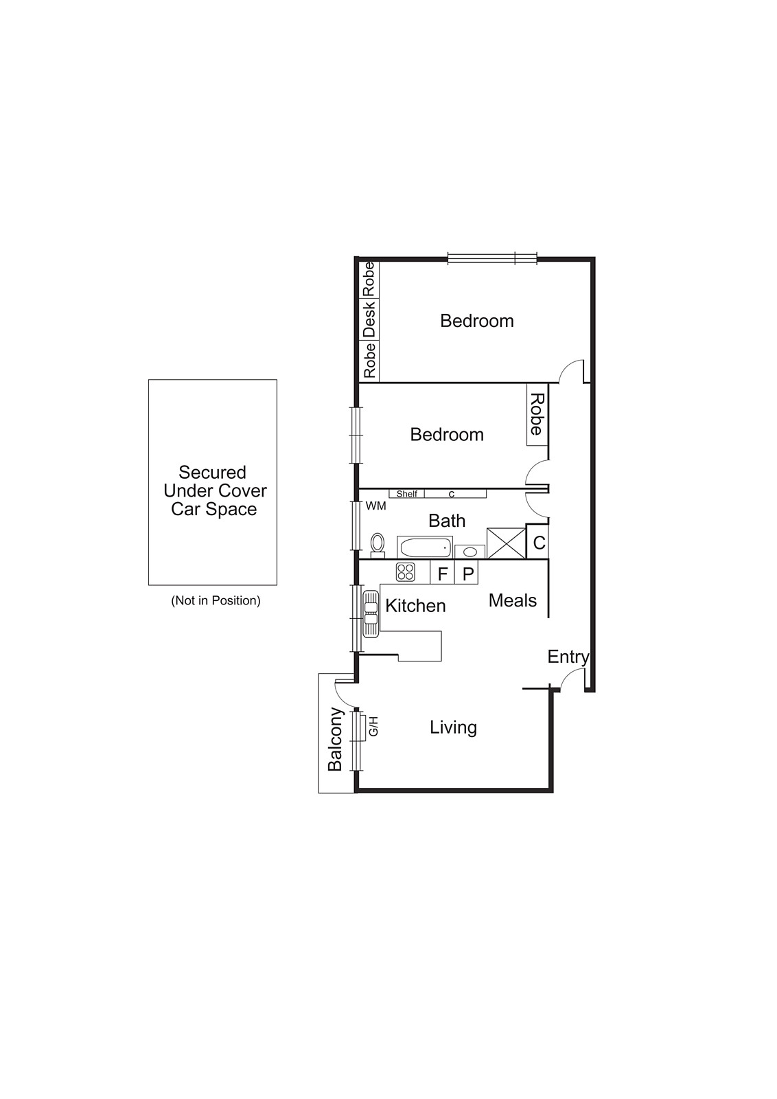 6/12 Ormond Road, Ormond VIC 3204 - Floorplan