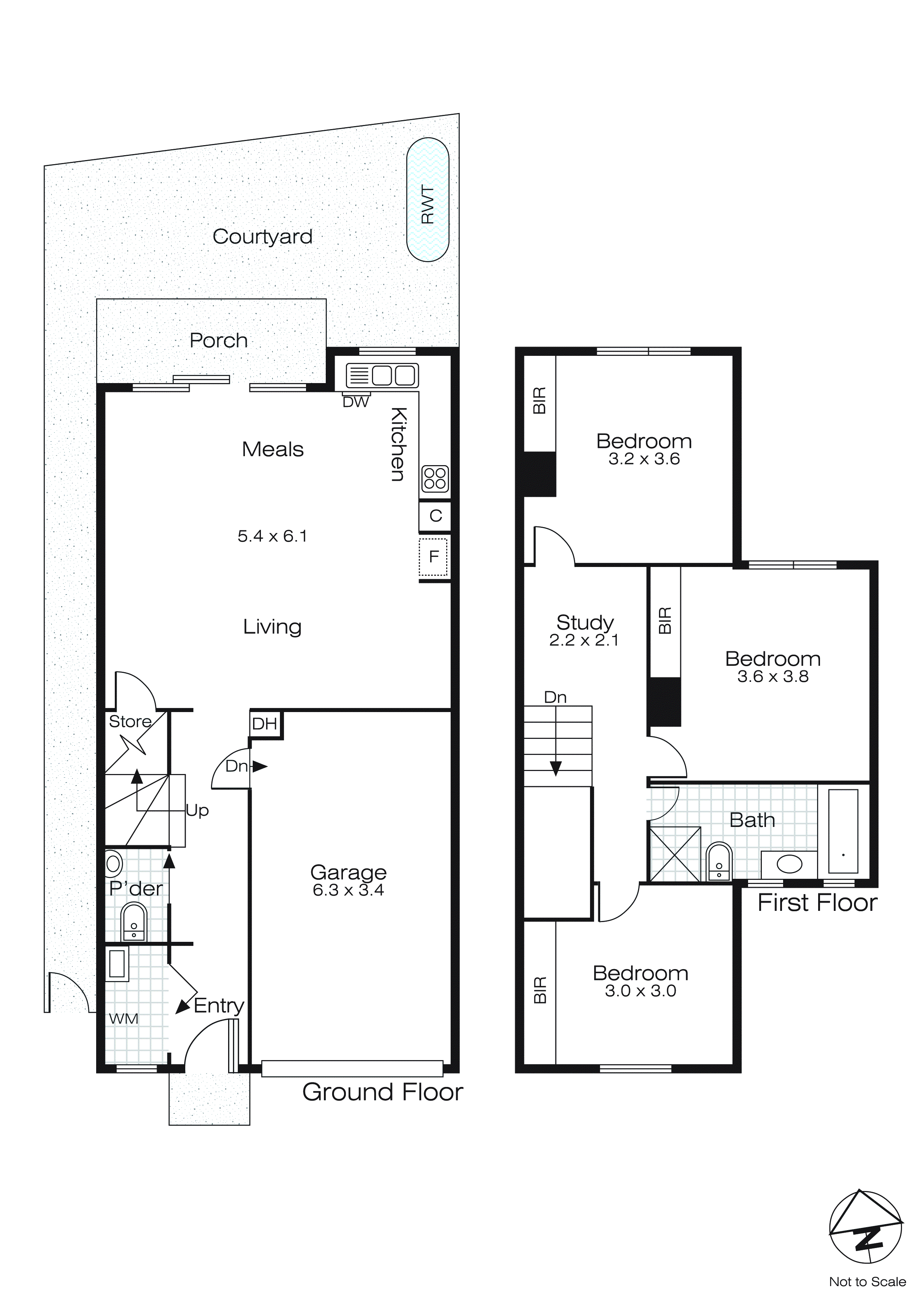 6/12 Stanbury Avenue, Canadian VIC 3350 - Floorplan