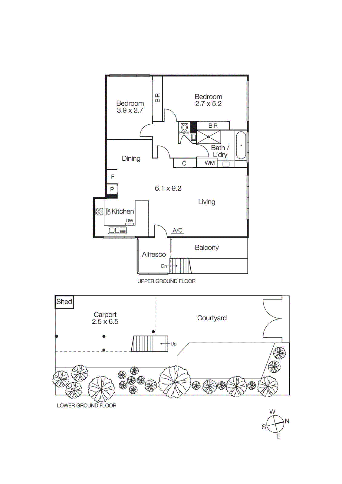 6/122 North Road, Brighton VIC 3186 - Floorplan