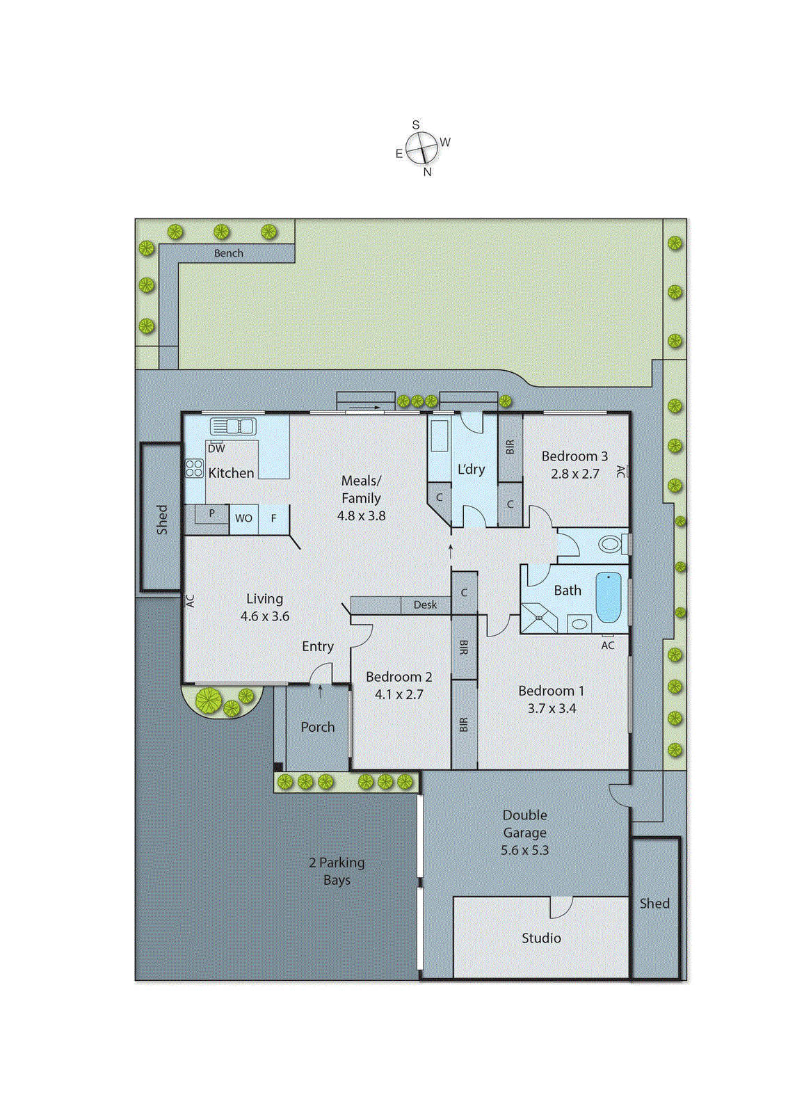 6/126-128 Lower Dandenong Road, Parkdale VIC 3195 - Floorplan