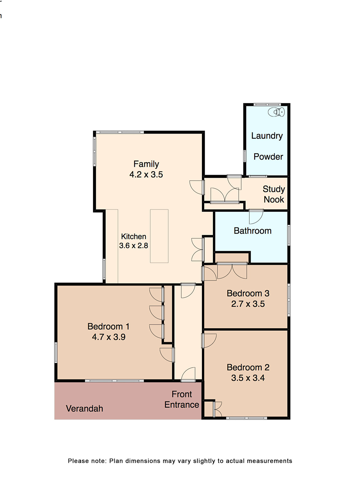 612A Talbot Street South, Ballarat VIC 3350 - Floorplan