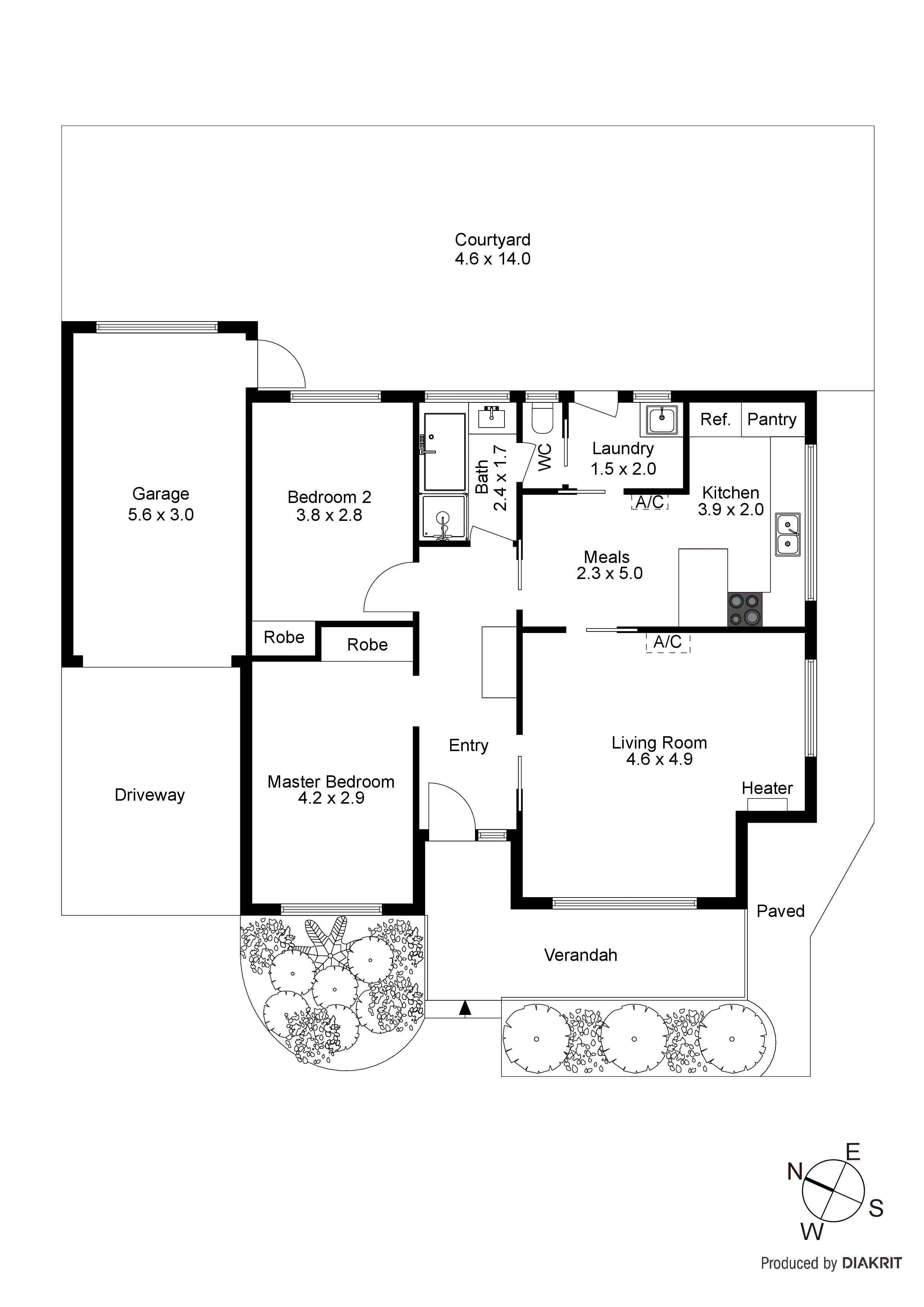 6/13-17 Fowler Street, Chelsea VIC 3196 - Floorplan