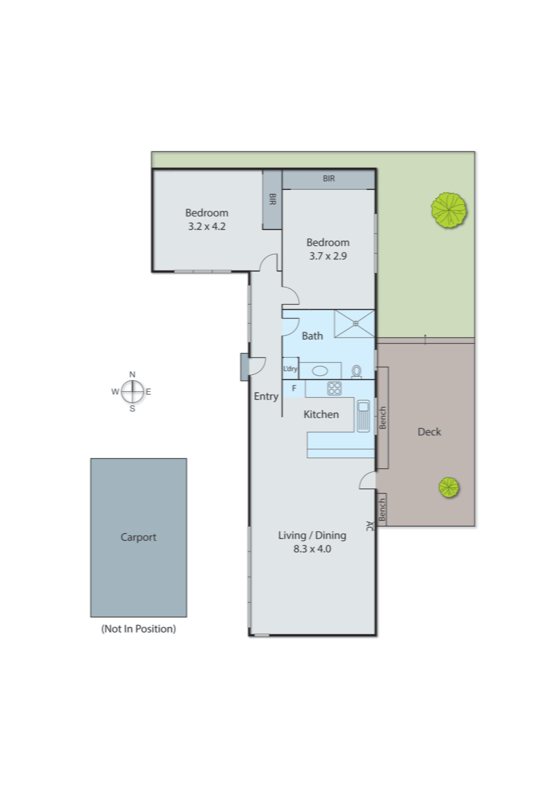 6/13 Florence Street, Mentone VIC 3194 - Floorplan