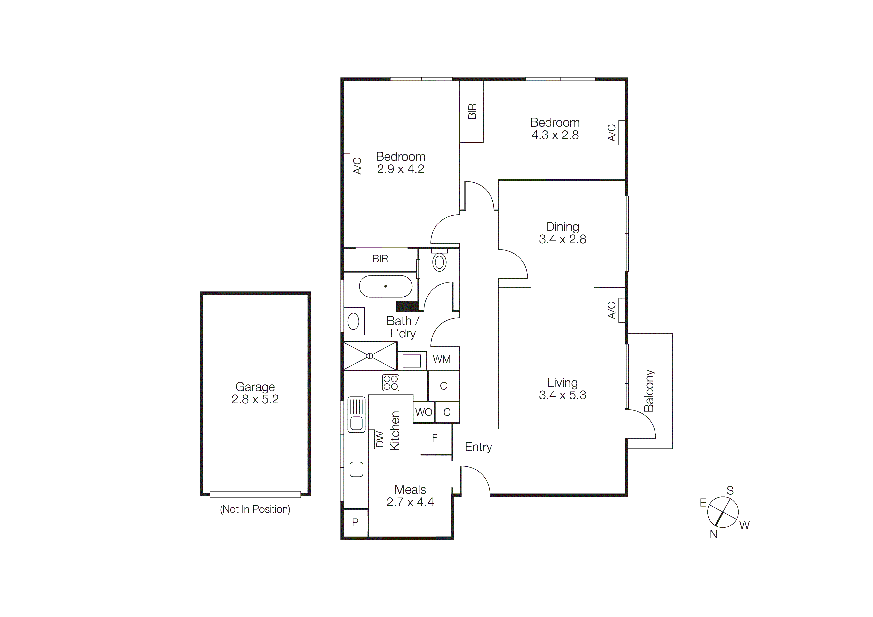 6/13 Fuller Road, Ripponlea VIC 3185 - Floorplan