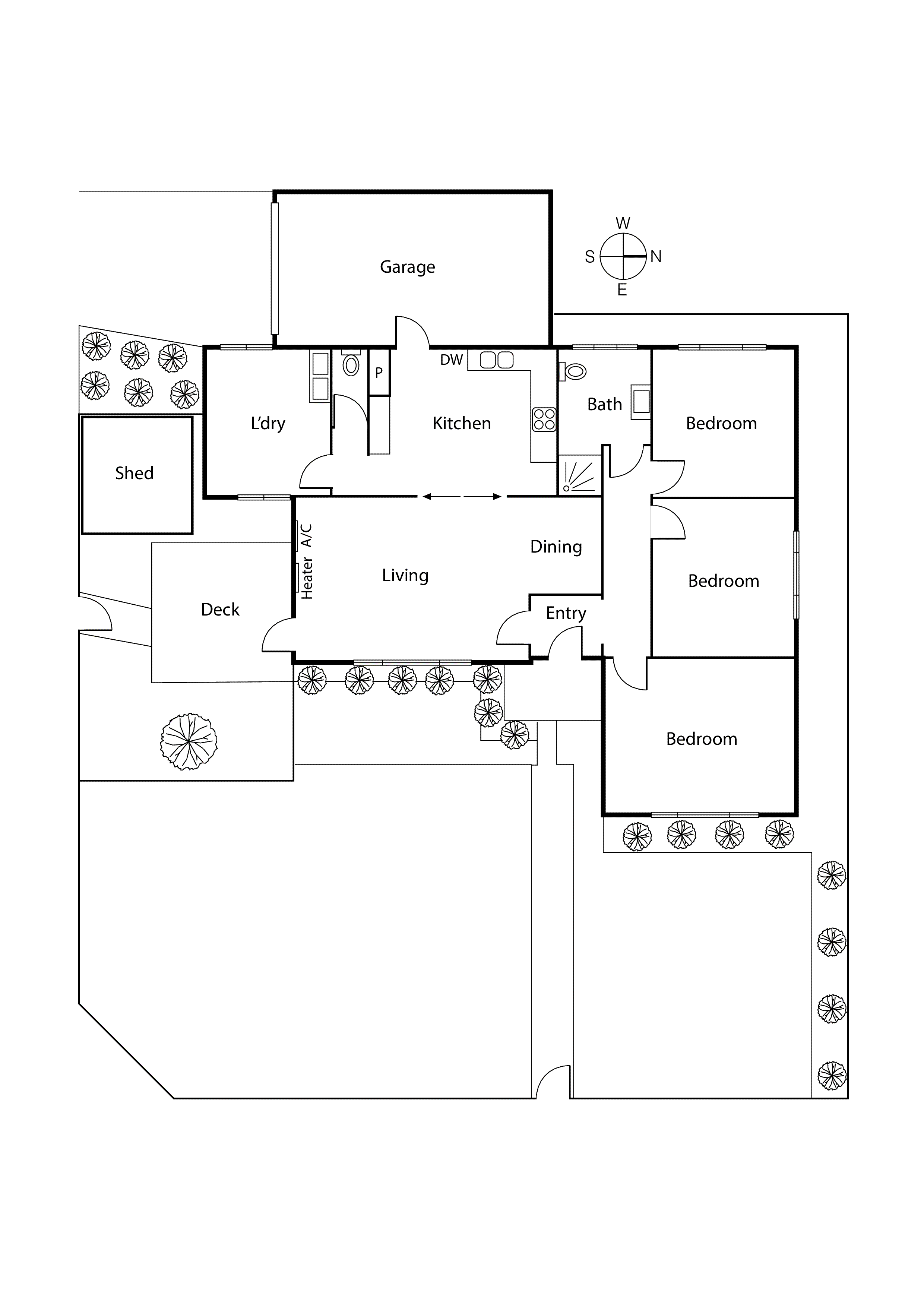 613 Warrigal Road, Bentleigh East VIC 3165 - Floorplan