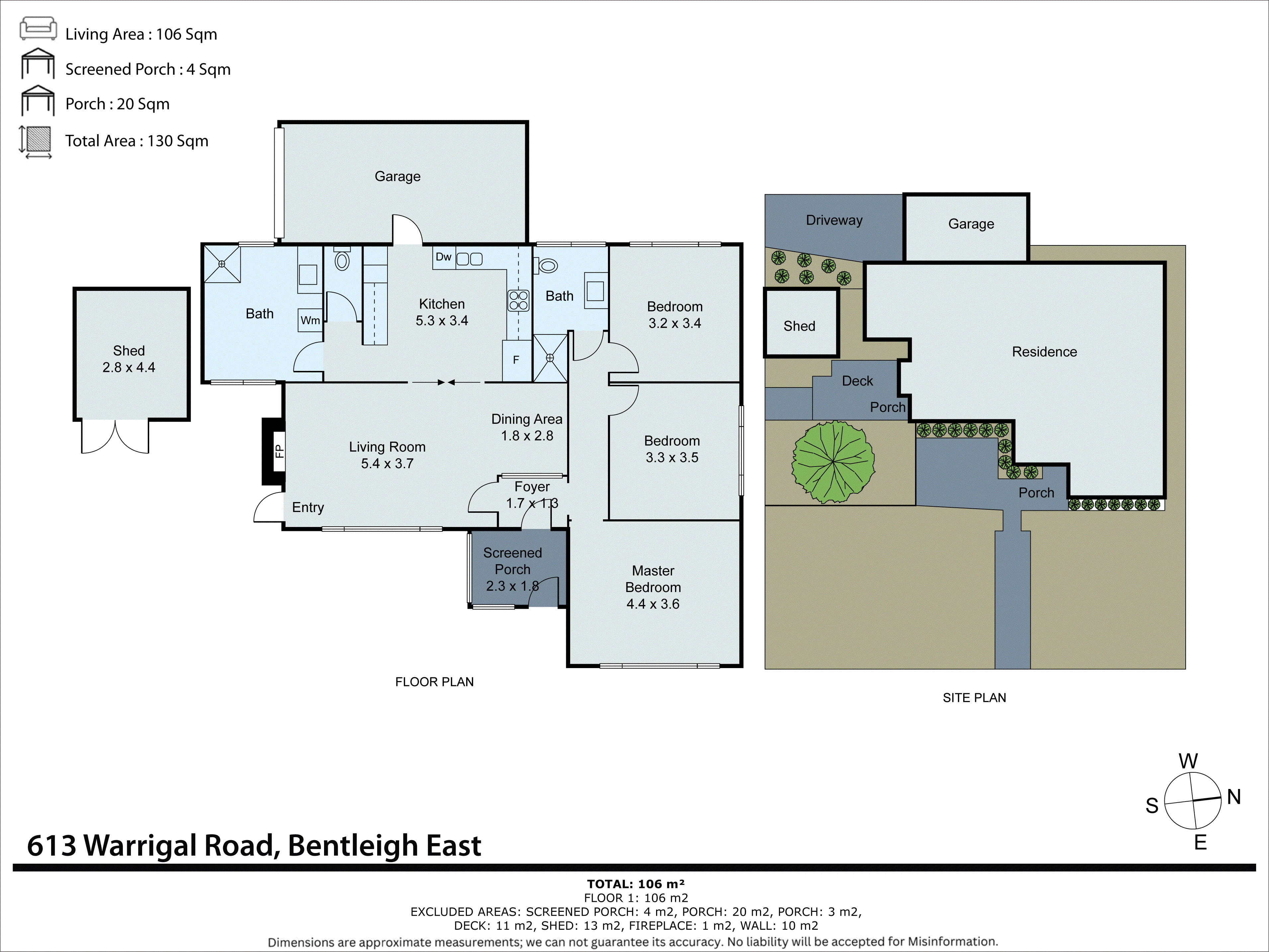 613 Warrigal Road, Bentleigh East VIC 3165 - Floorplan