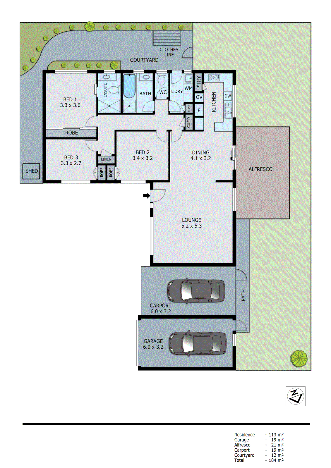 6/14-16 Kingston Drive, Dingley Village VIC 3172 - Floorplan