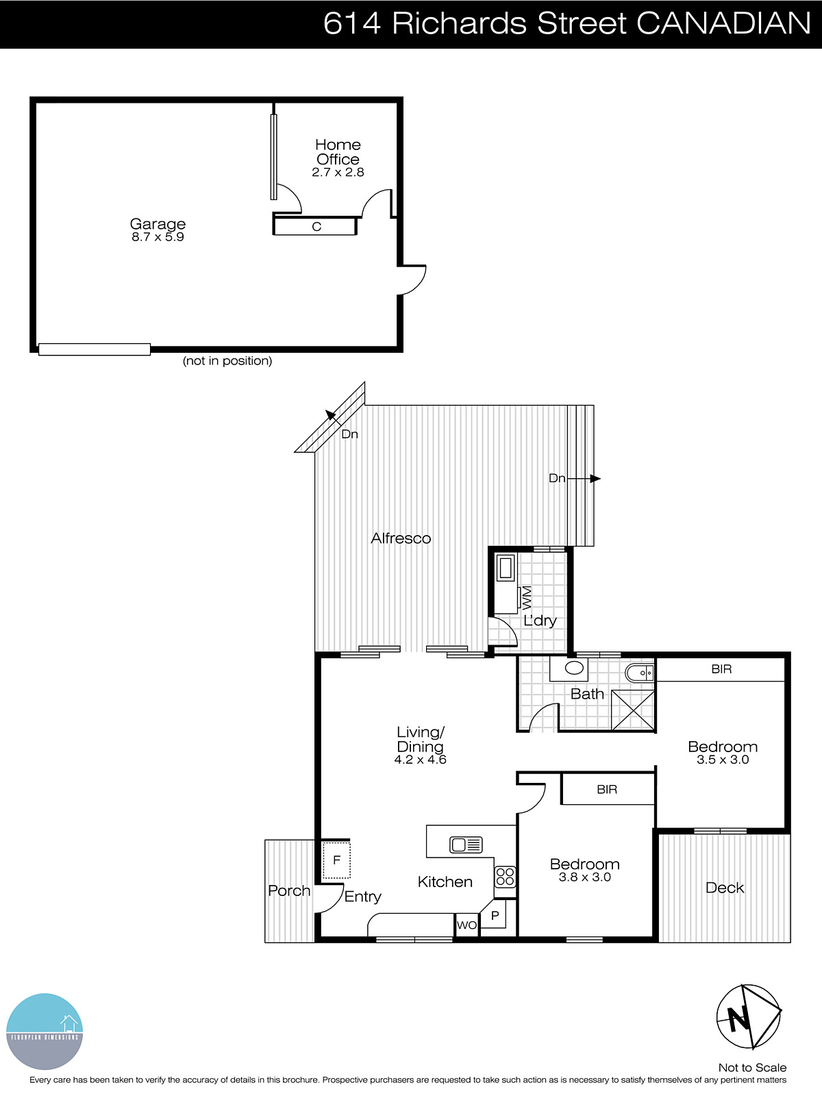 614 Richards Street, Canadian VIC 3350 - Floorplan