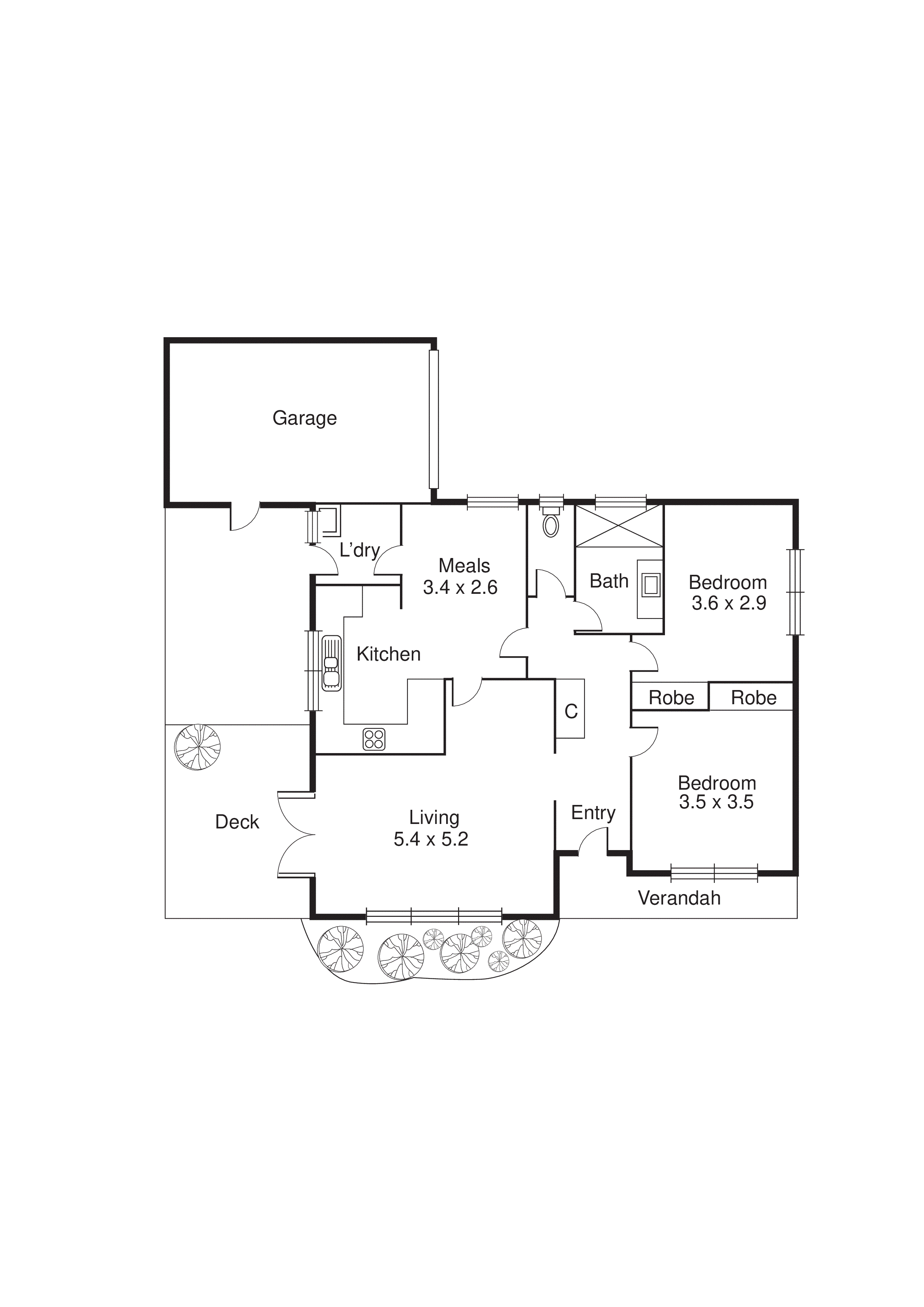 6/14 Whitmuir Road, Bentleigh VIC 3204 - Floorplan