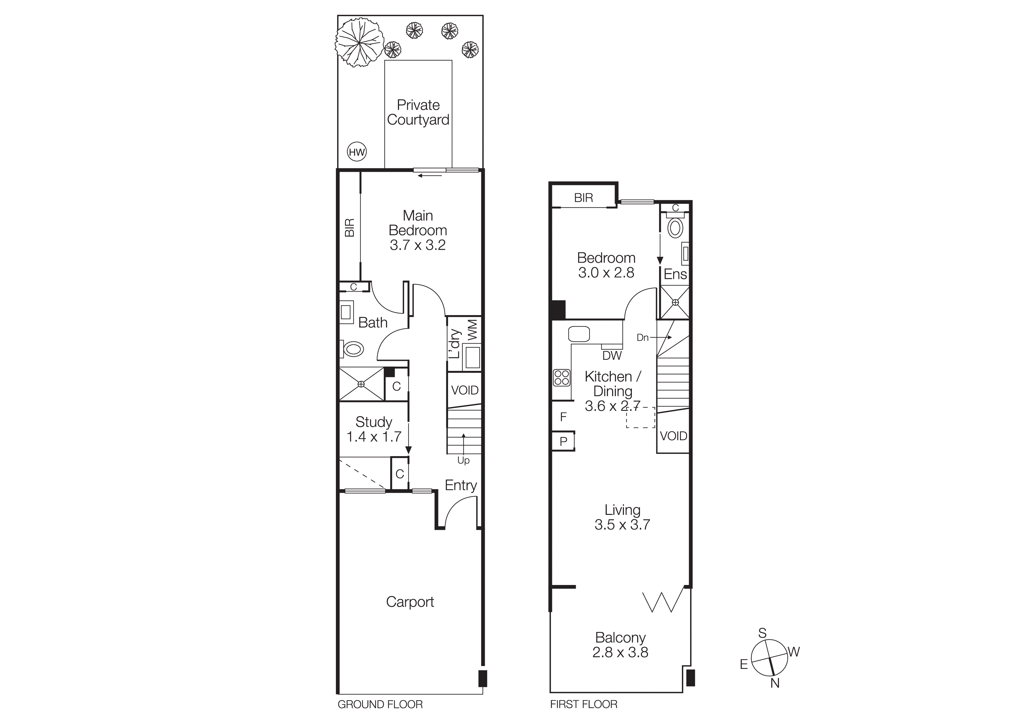 6/149 Male Street, Brighton VIC 3186 - Floorplan