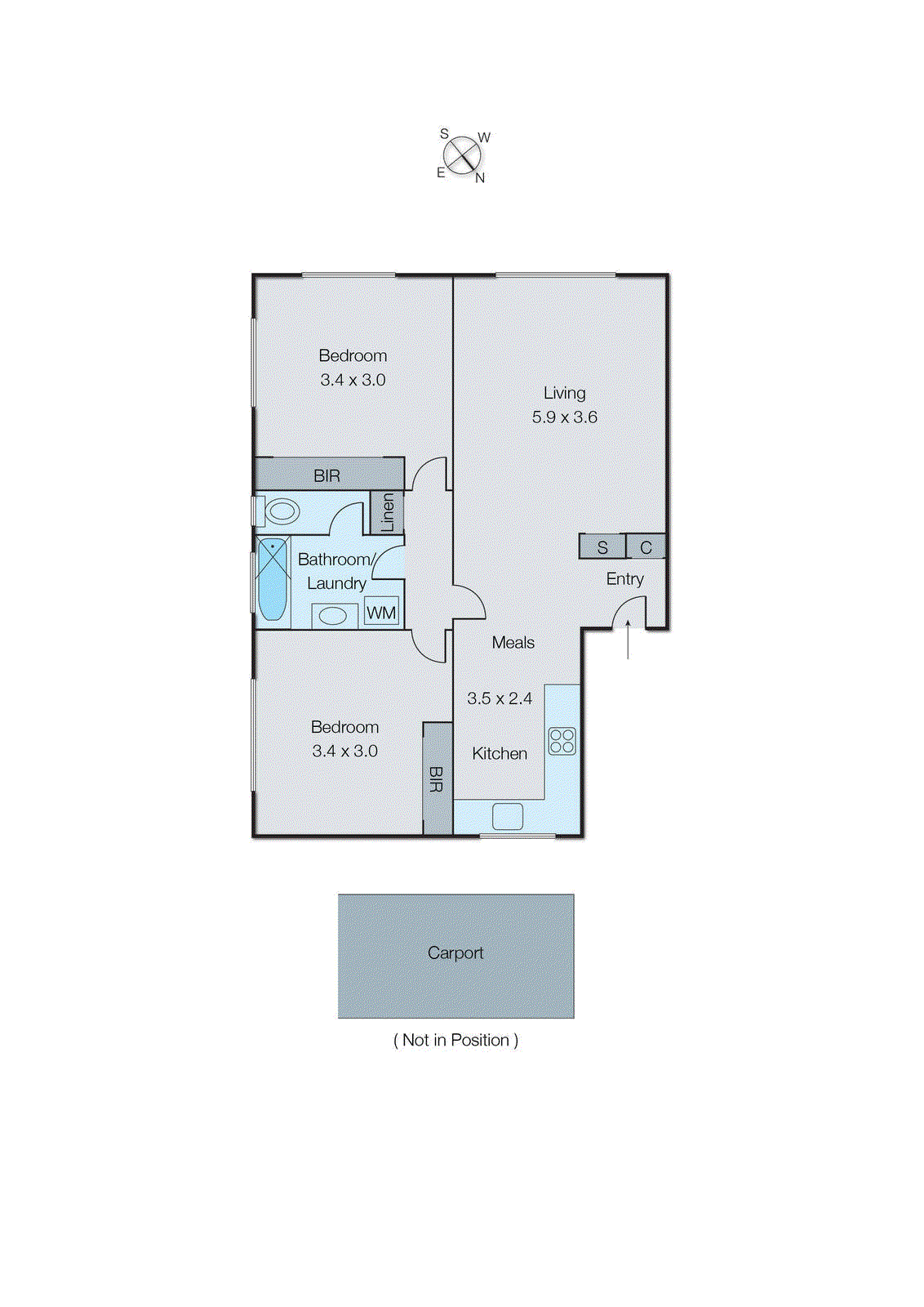 6/15-17 John Street, Mordialloc VIC 3195 - Floorplan