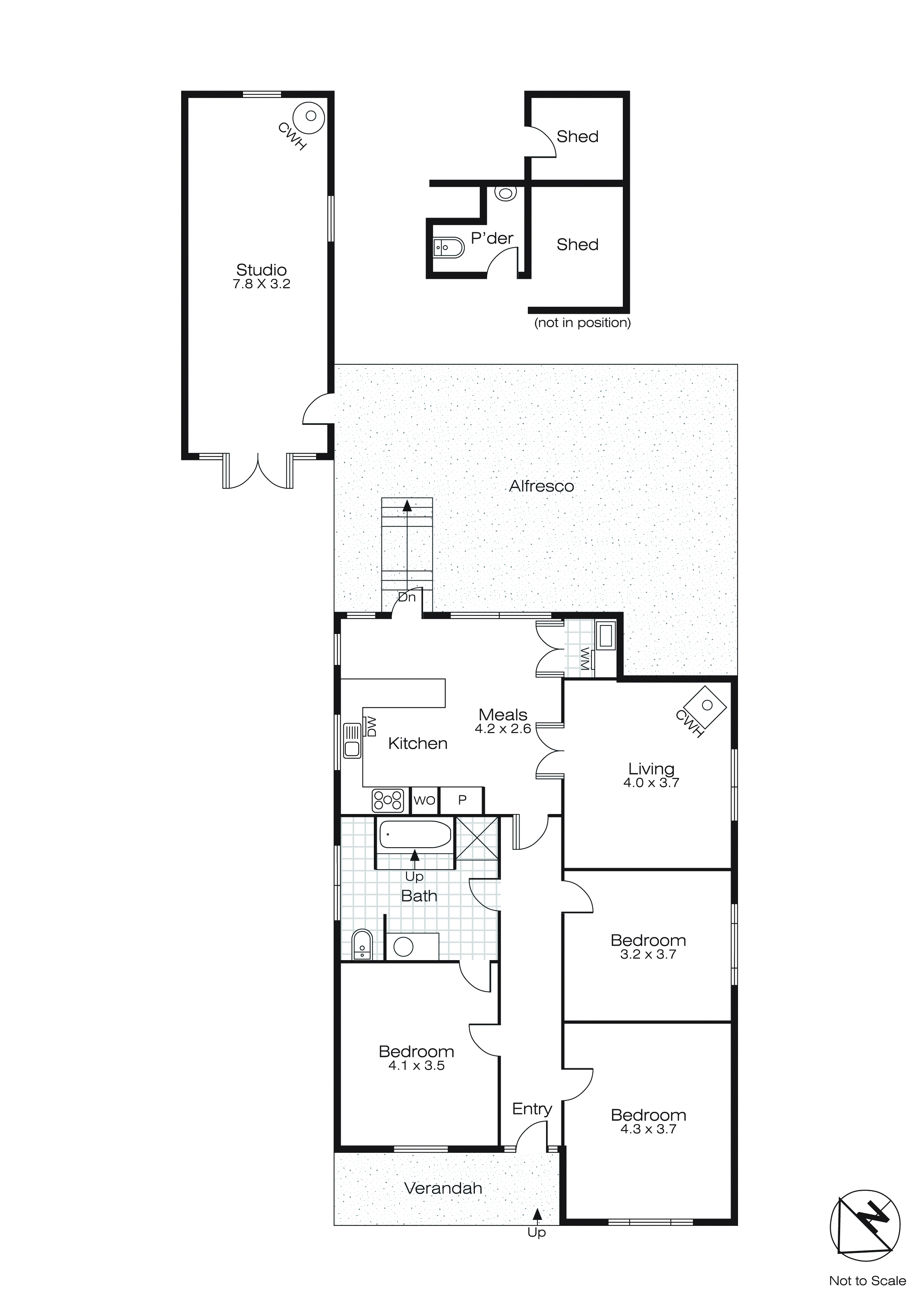 615 Bond Street, Golden Point VIC 3350 - Floorplan