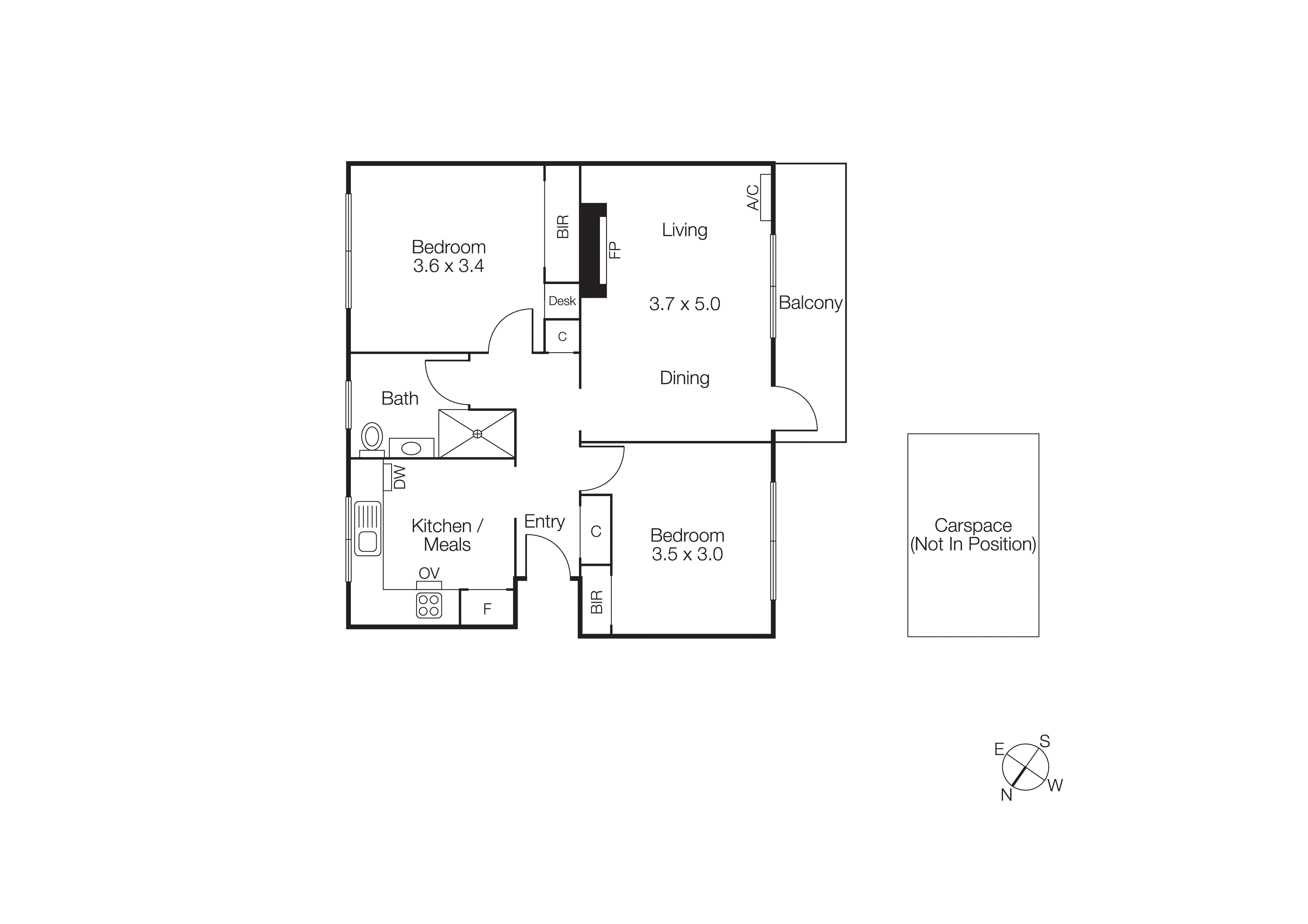 6/15 Kendall Street, Elwood VIC 3184 - Floorplan