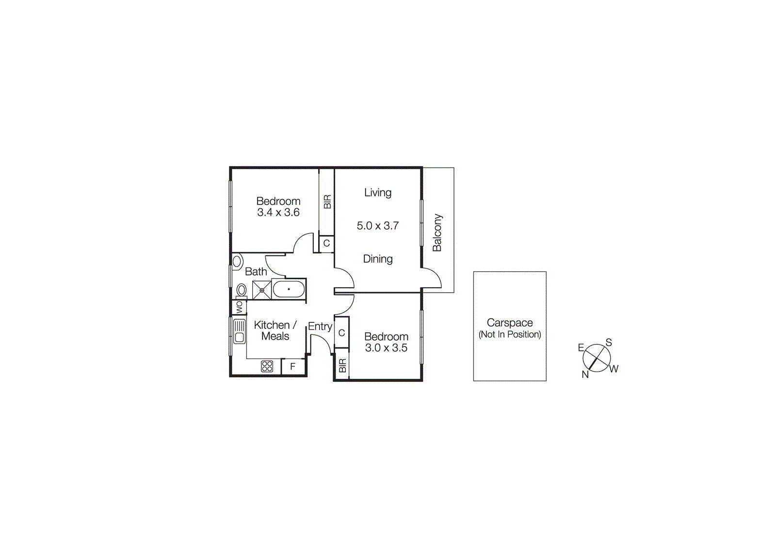 6/15 Kendall Street, Elwood VIC 3184 - Floorplan