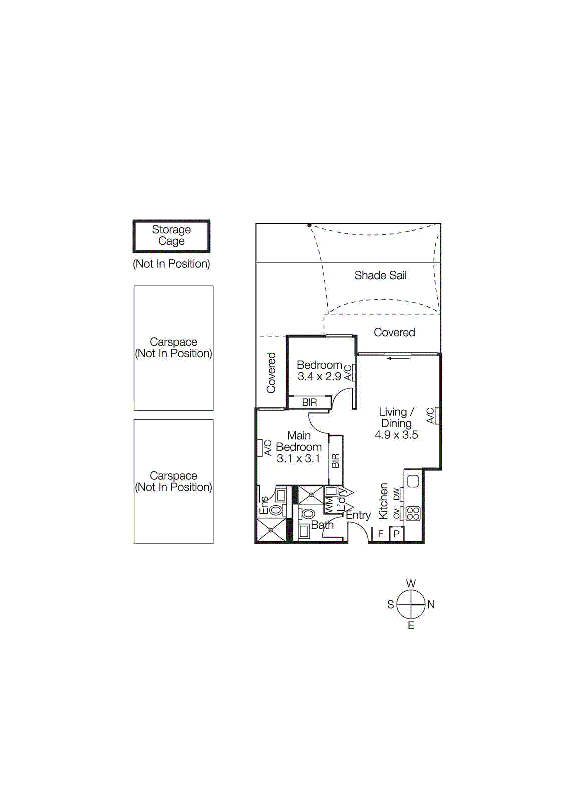 6/15 Major Street, Highett VIC 3190 - Floorplan