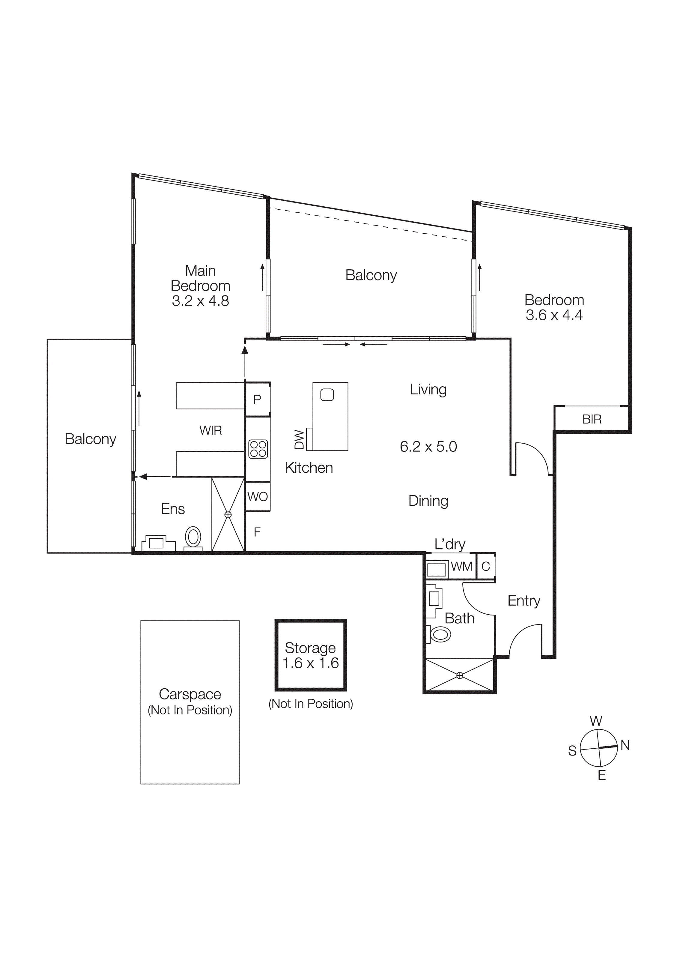 615/222 Bay Road, Sandringham VIC 3191 - Floorplan