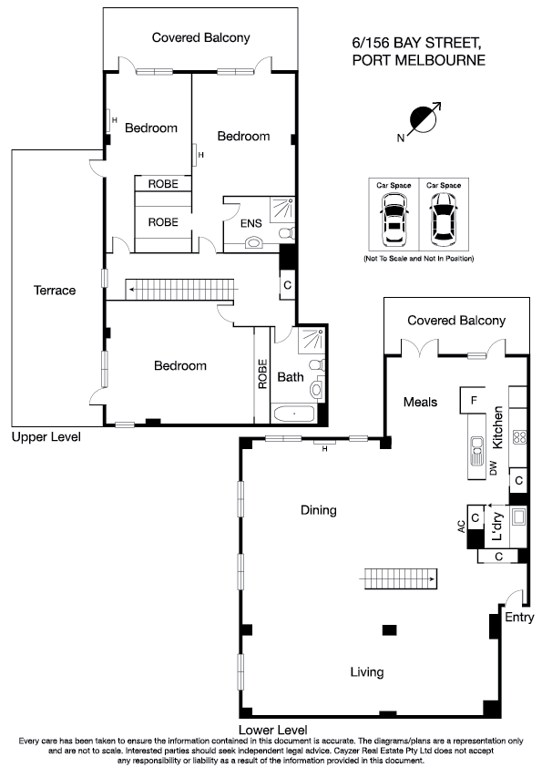 6/156 Bay Street, PORT MELBOURNE VIC 3207 - Floorplan
