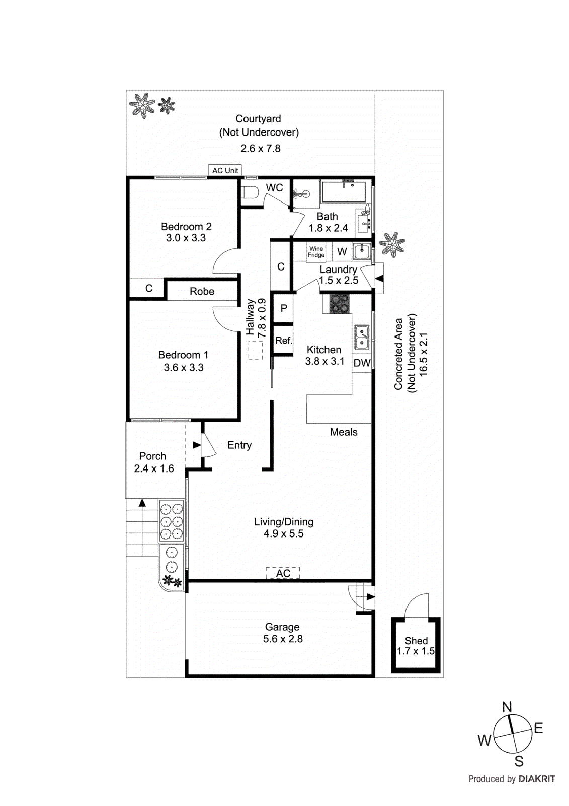6/16 Somers Street, Burwood VIC 3125 - Floorplan